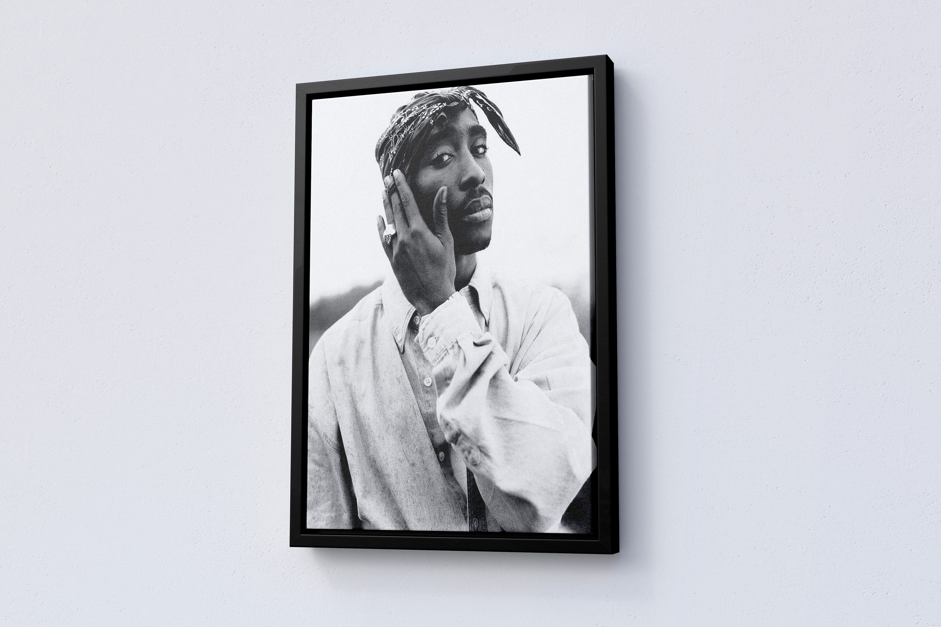 Tupac Canvas Poster