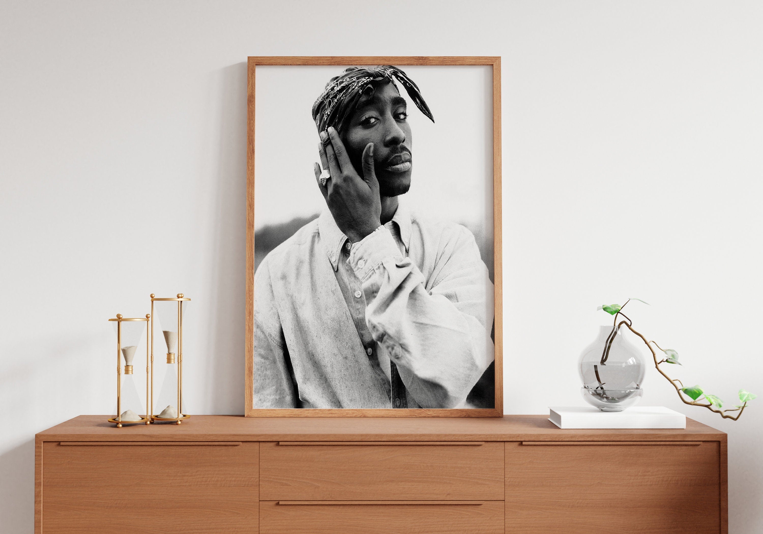 Tupac Canvas Poster