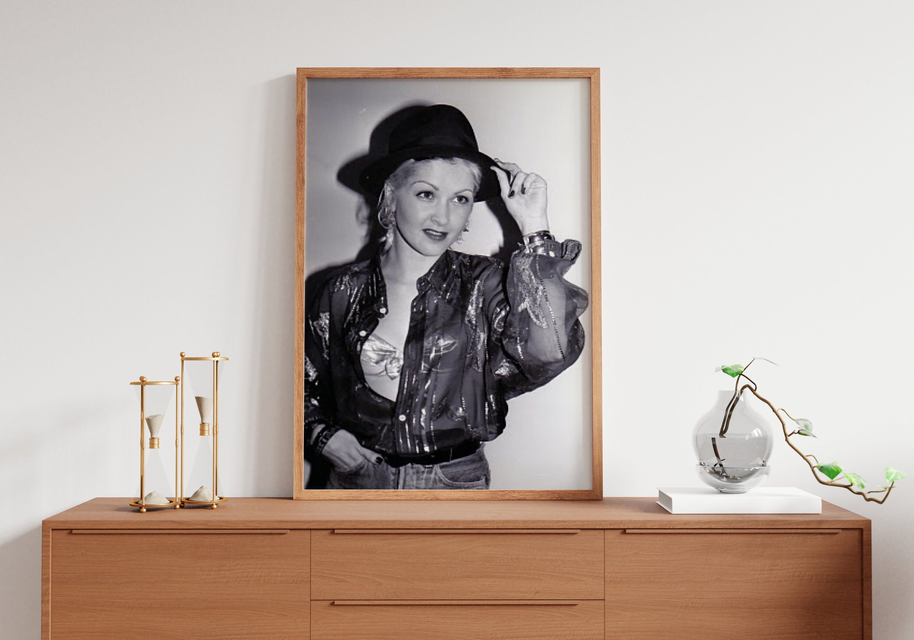 Cyndi Lauper Canvas Poster