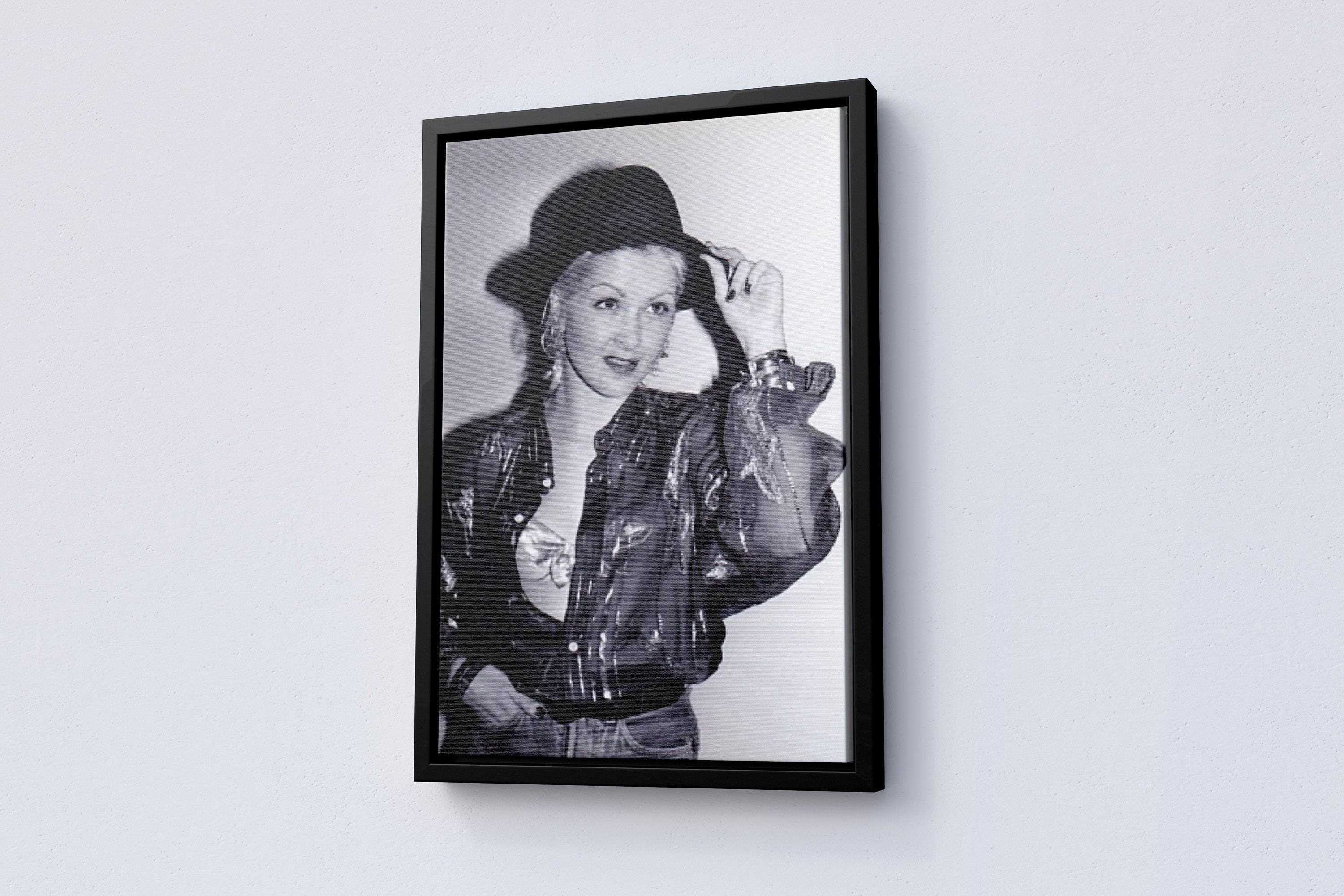 Cyndi Lauper Canvas Poster