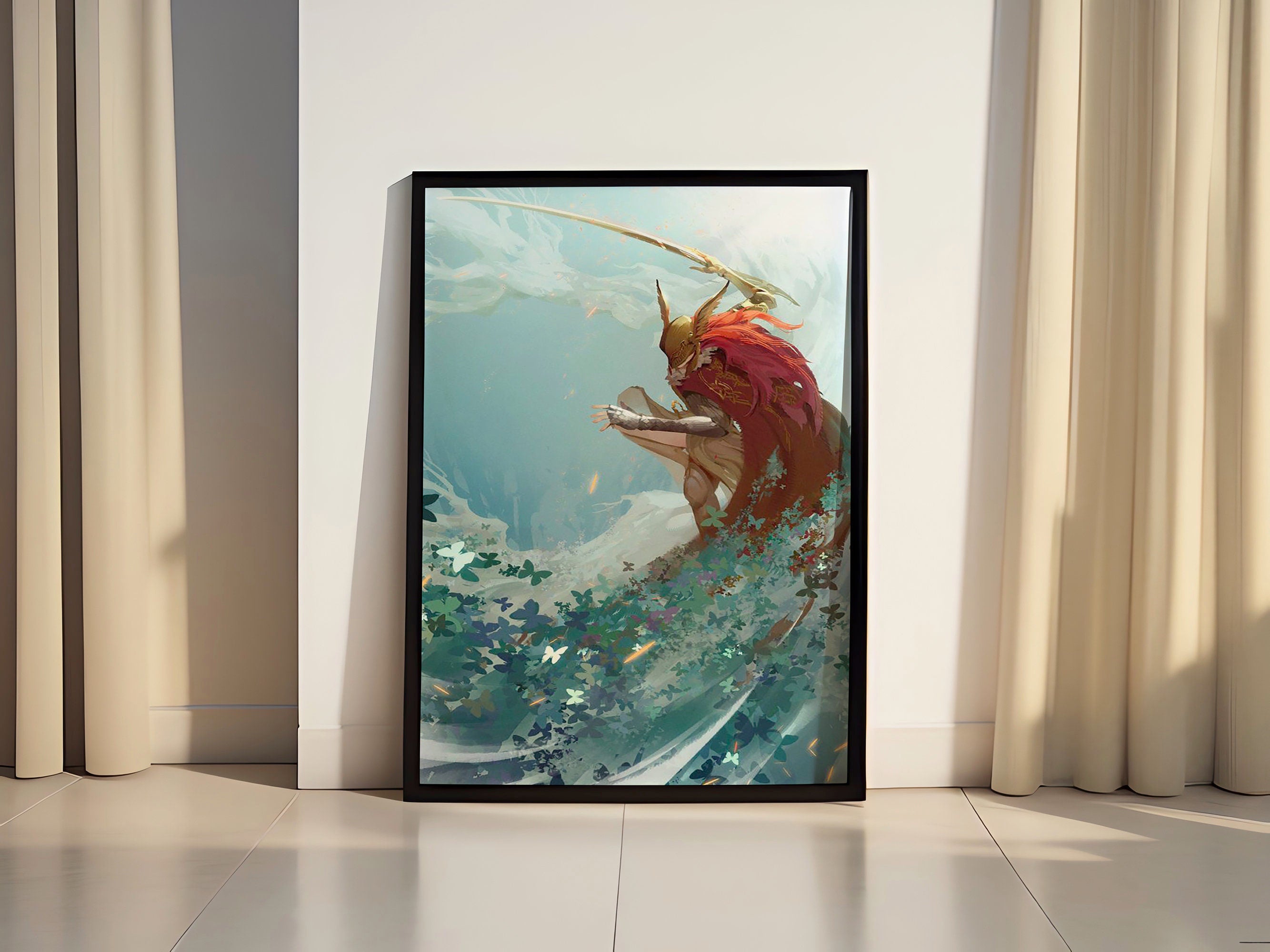 Elden Ring Malenia Canvas Poster