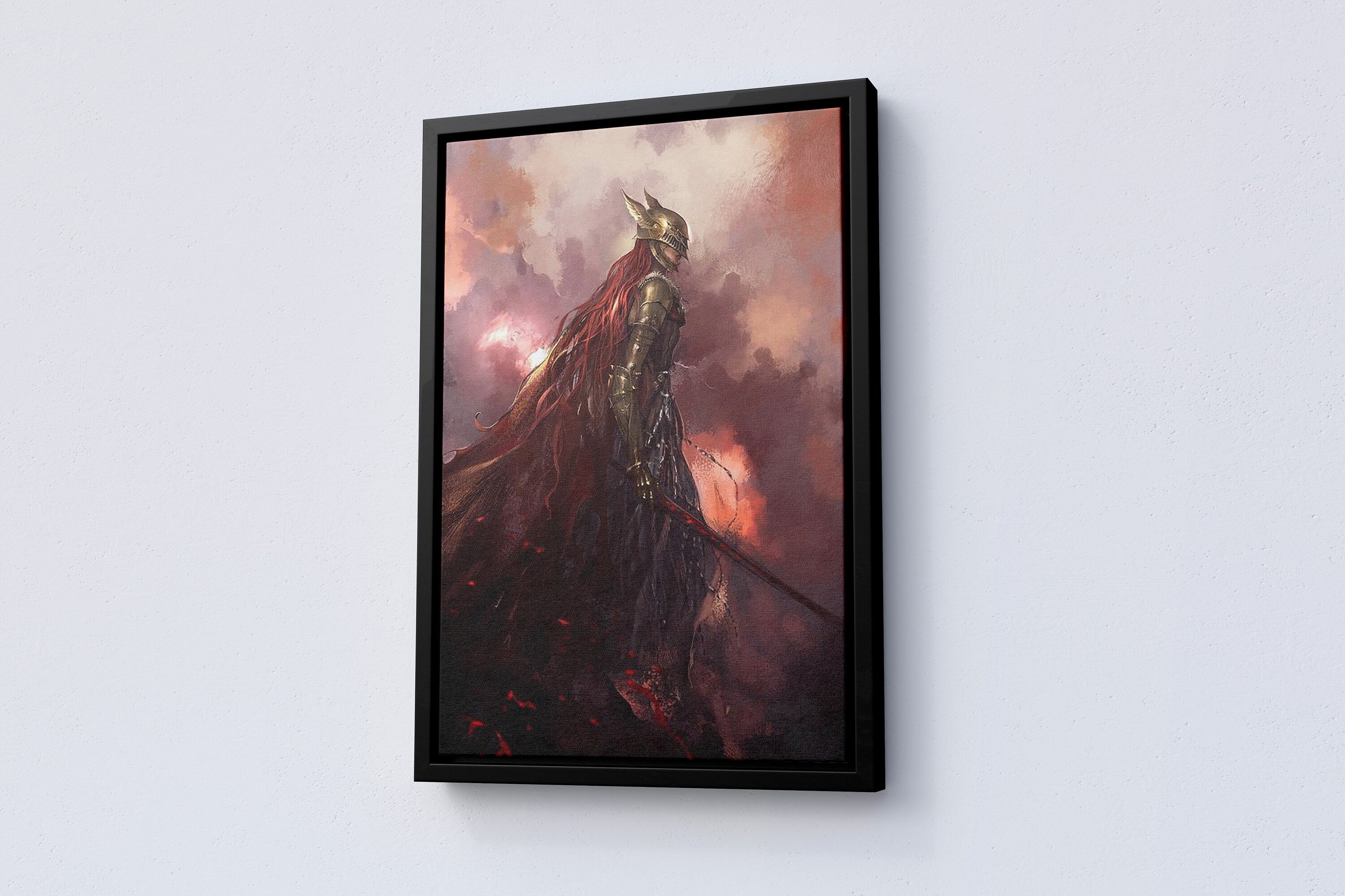 Elden Ring Malenia Canvas Poster