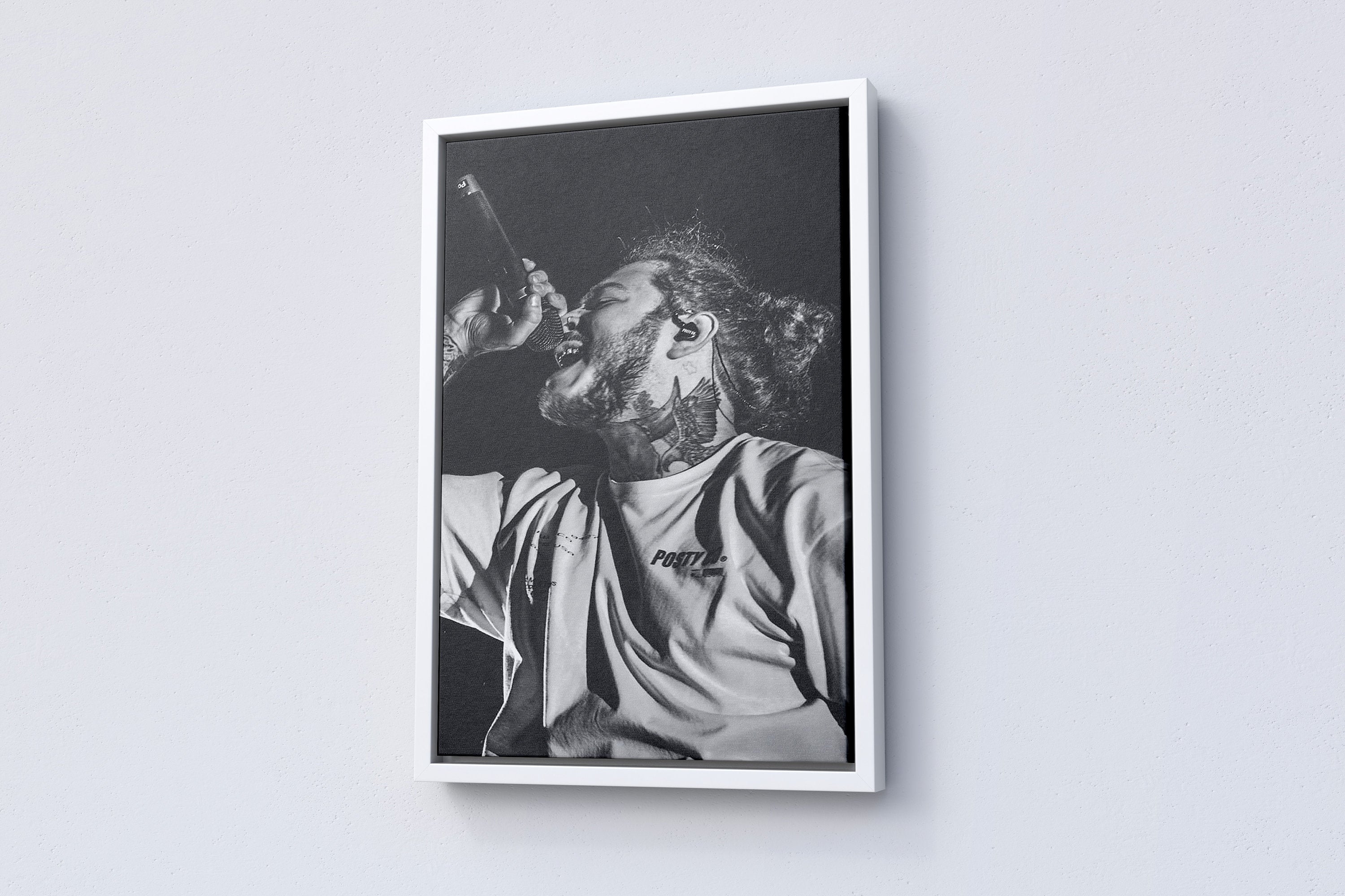 Post Malone Rap Music Album Canvas Poster