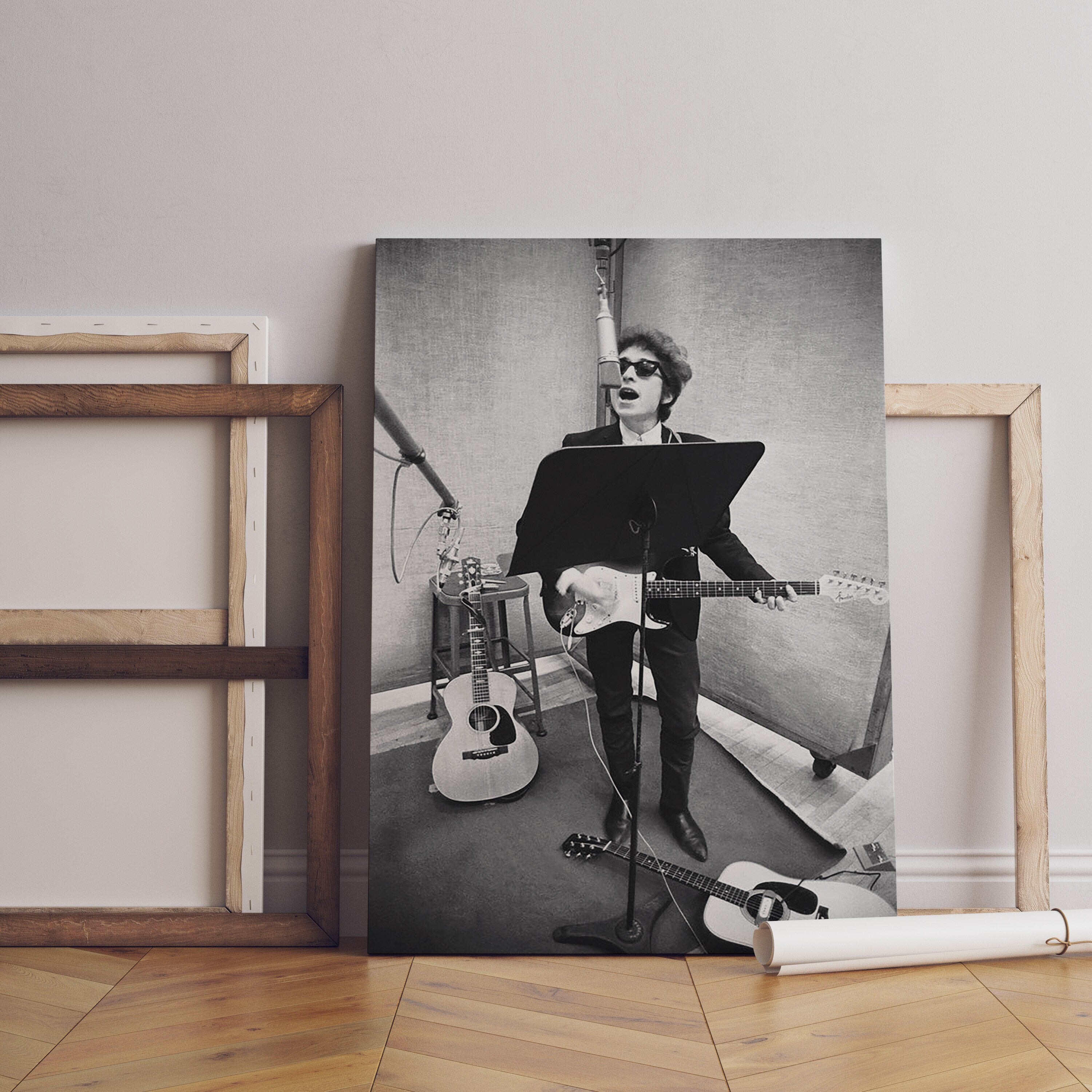 Bob Dylan Canvas Poster