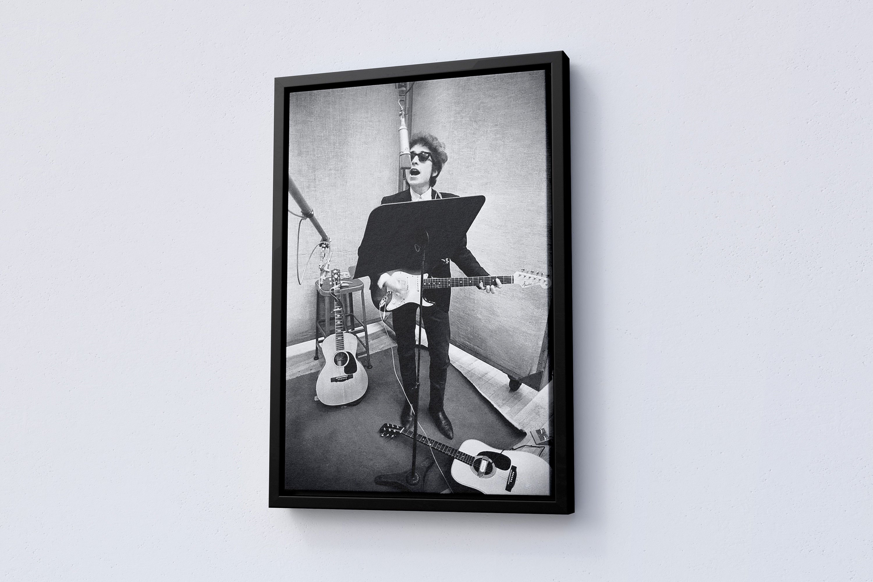 Bob Dylan Canvas Poster