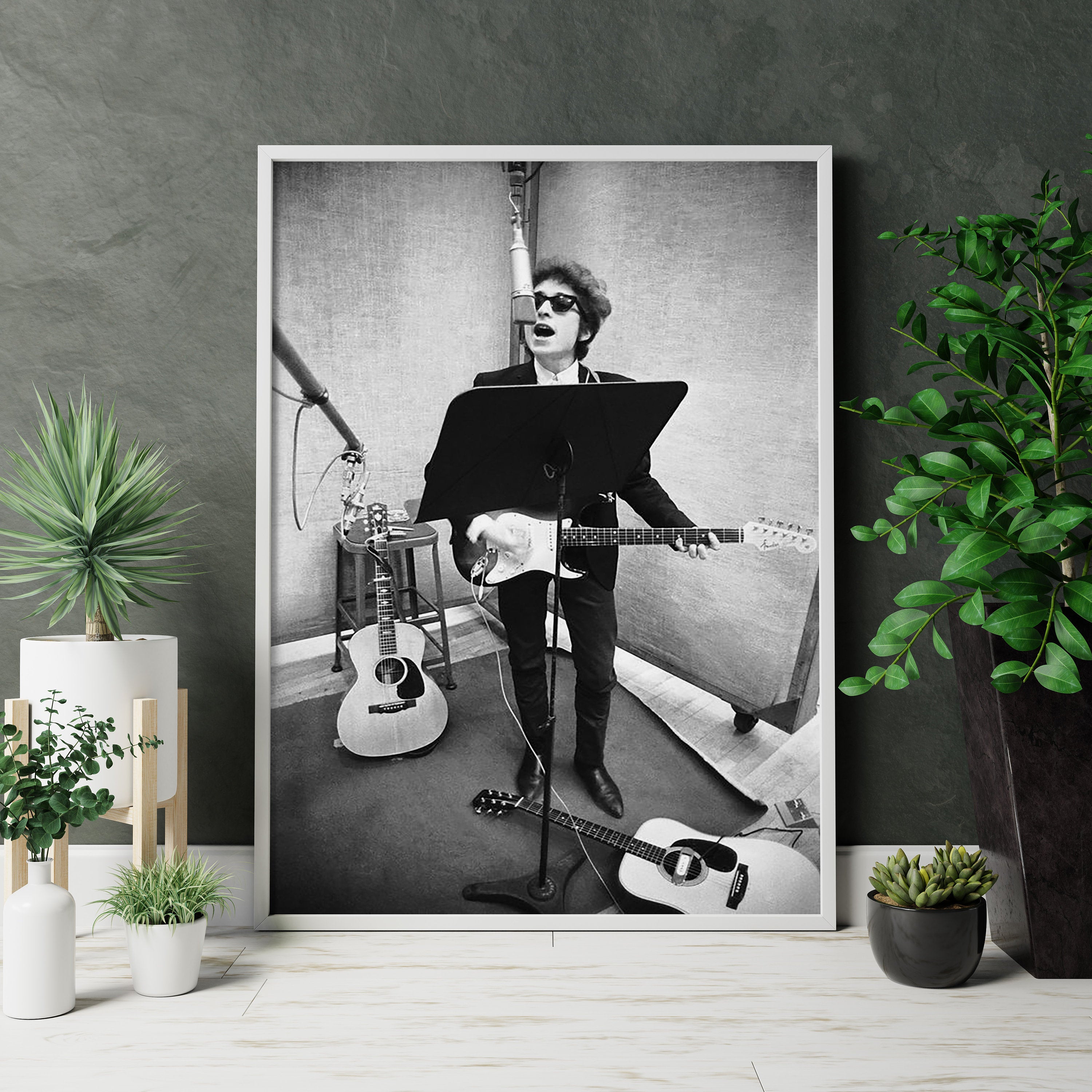 Bob Dylan Canvas Poster