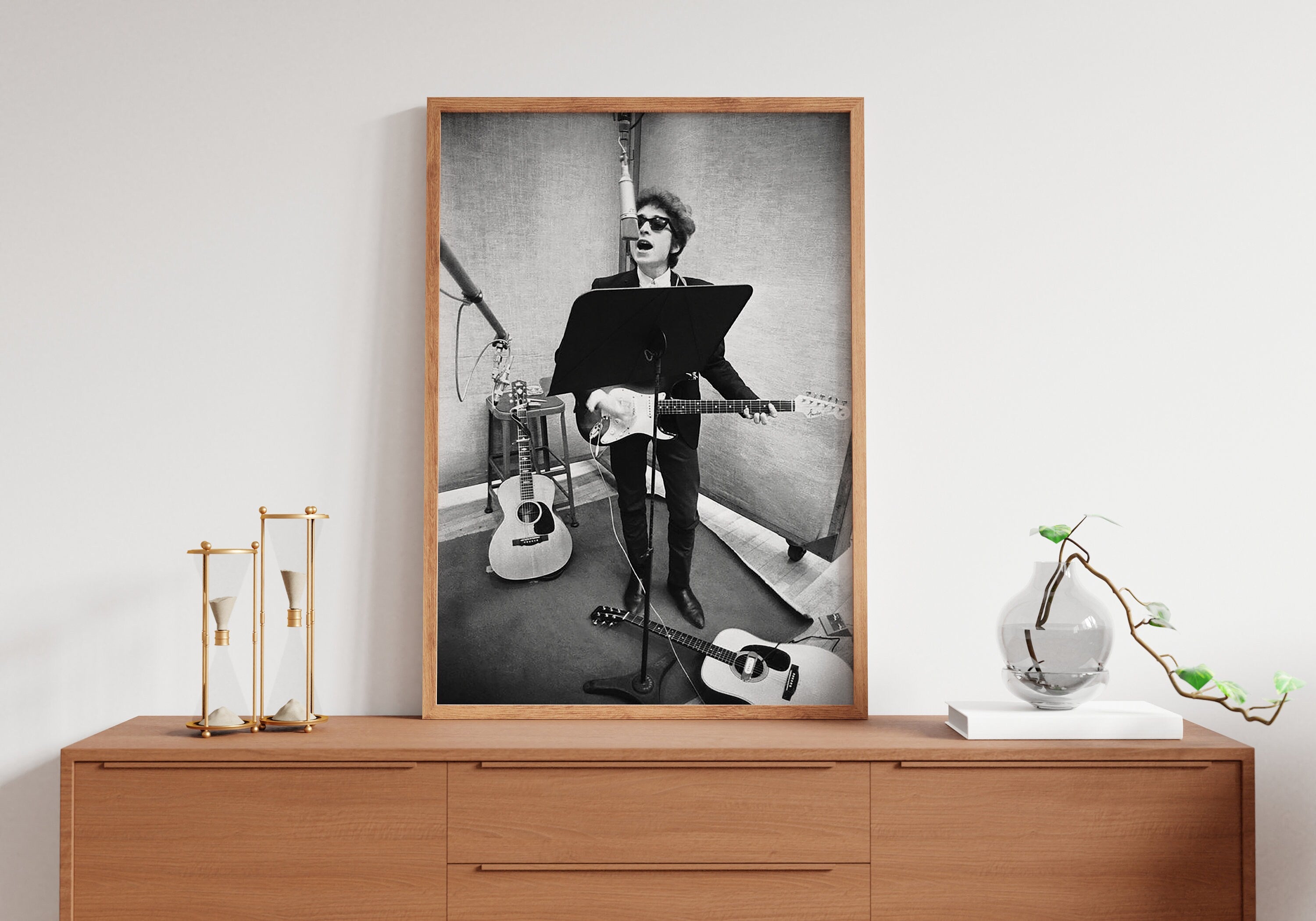 Bob Dylan Canvas Poster