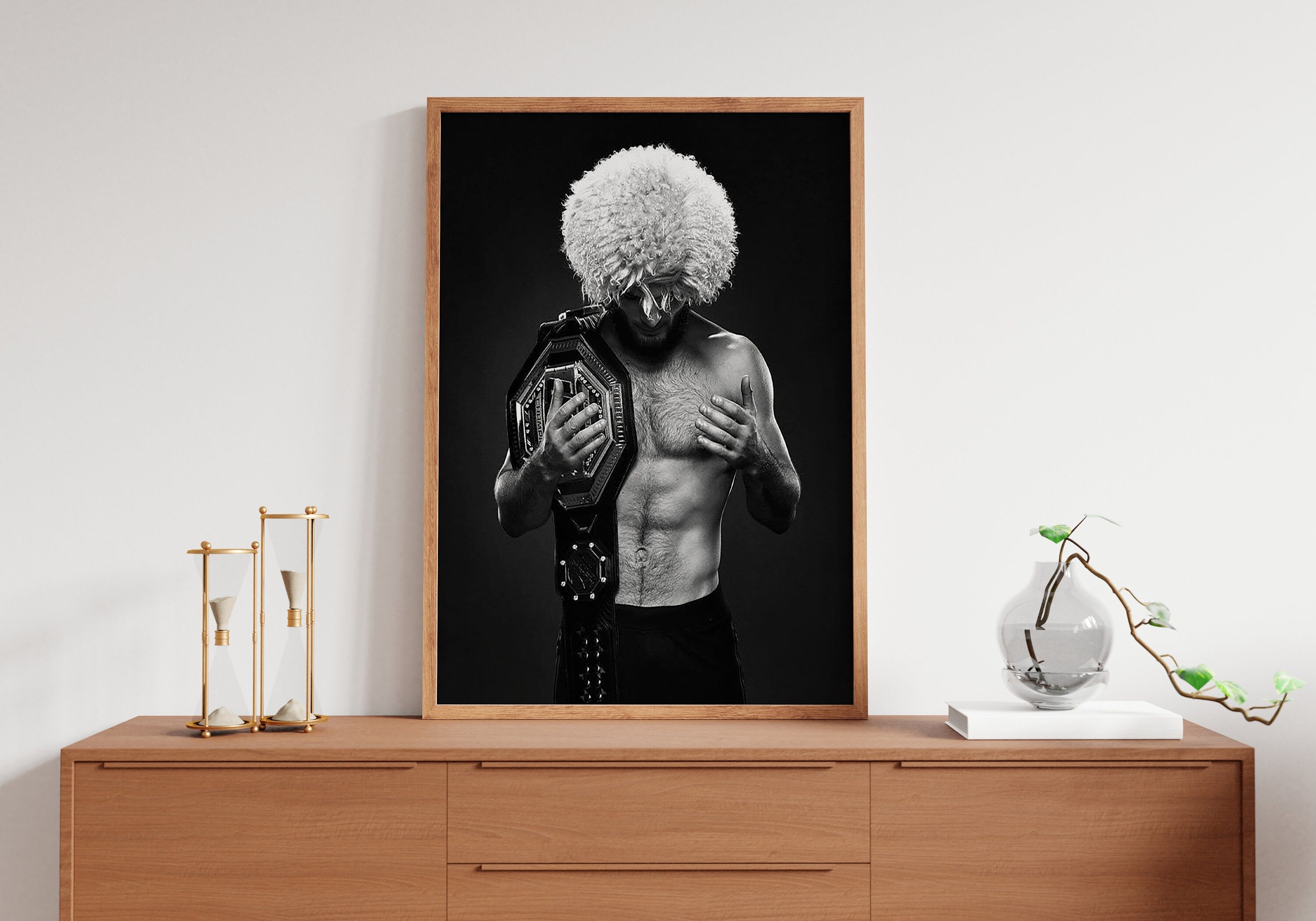 Khabib Nurmagomedov Canvas Poster