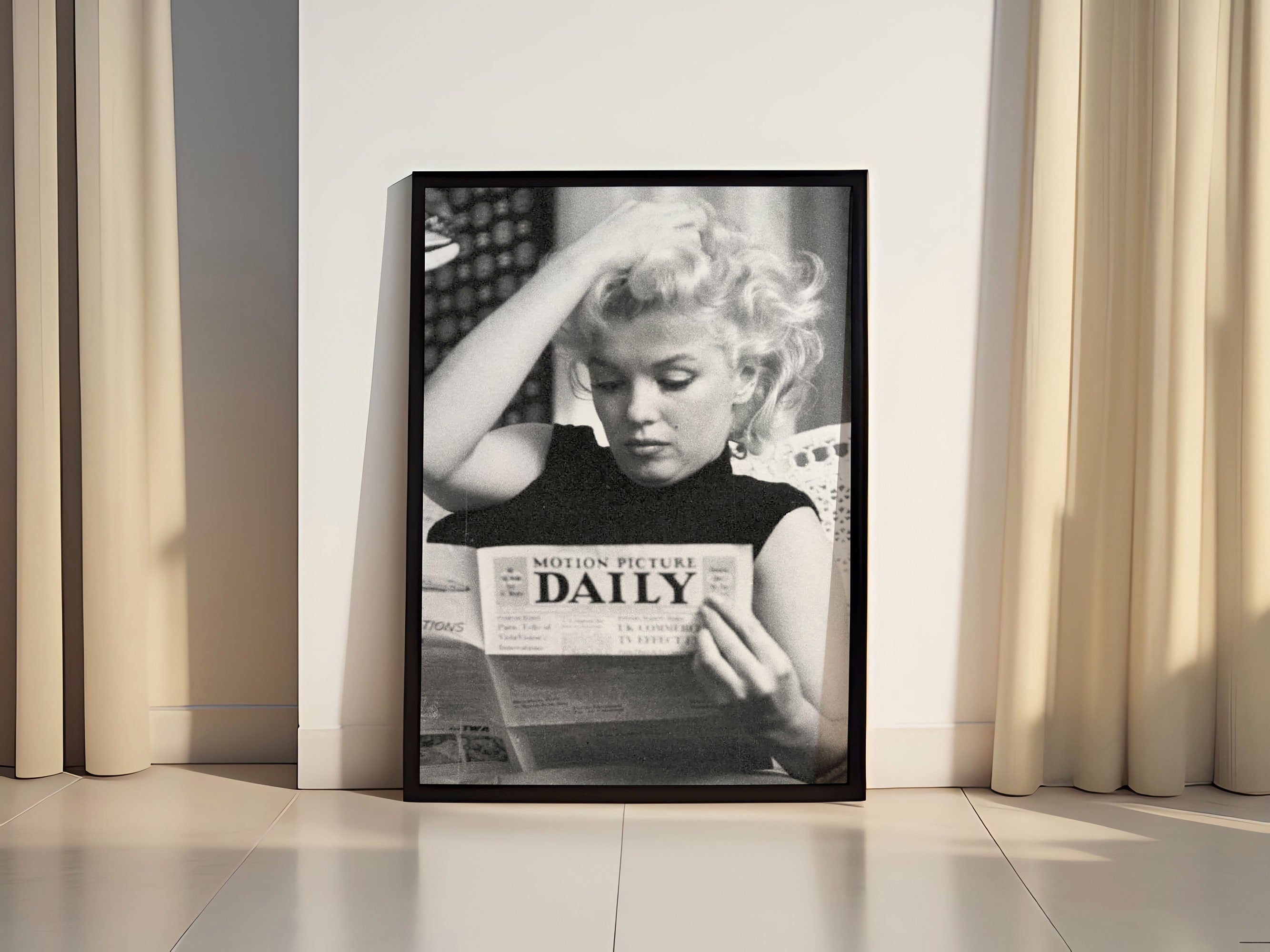 Marilyn Monroe Canvas Poster