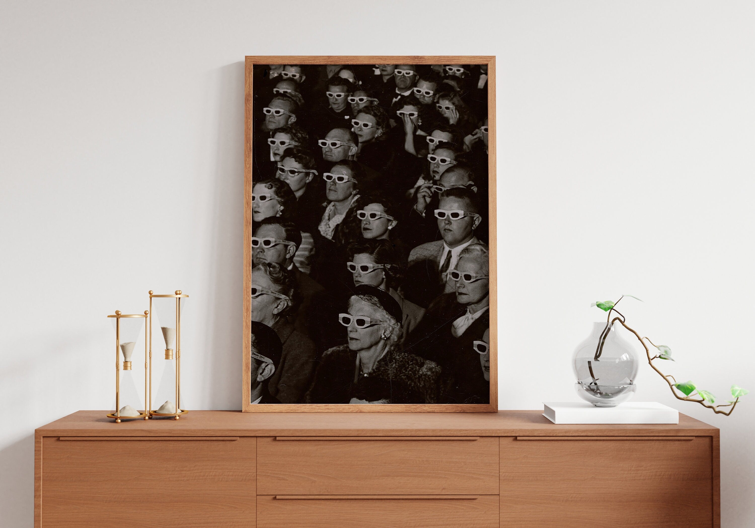 First 3d Cinema Photography Canvas Print