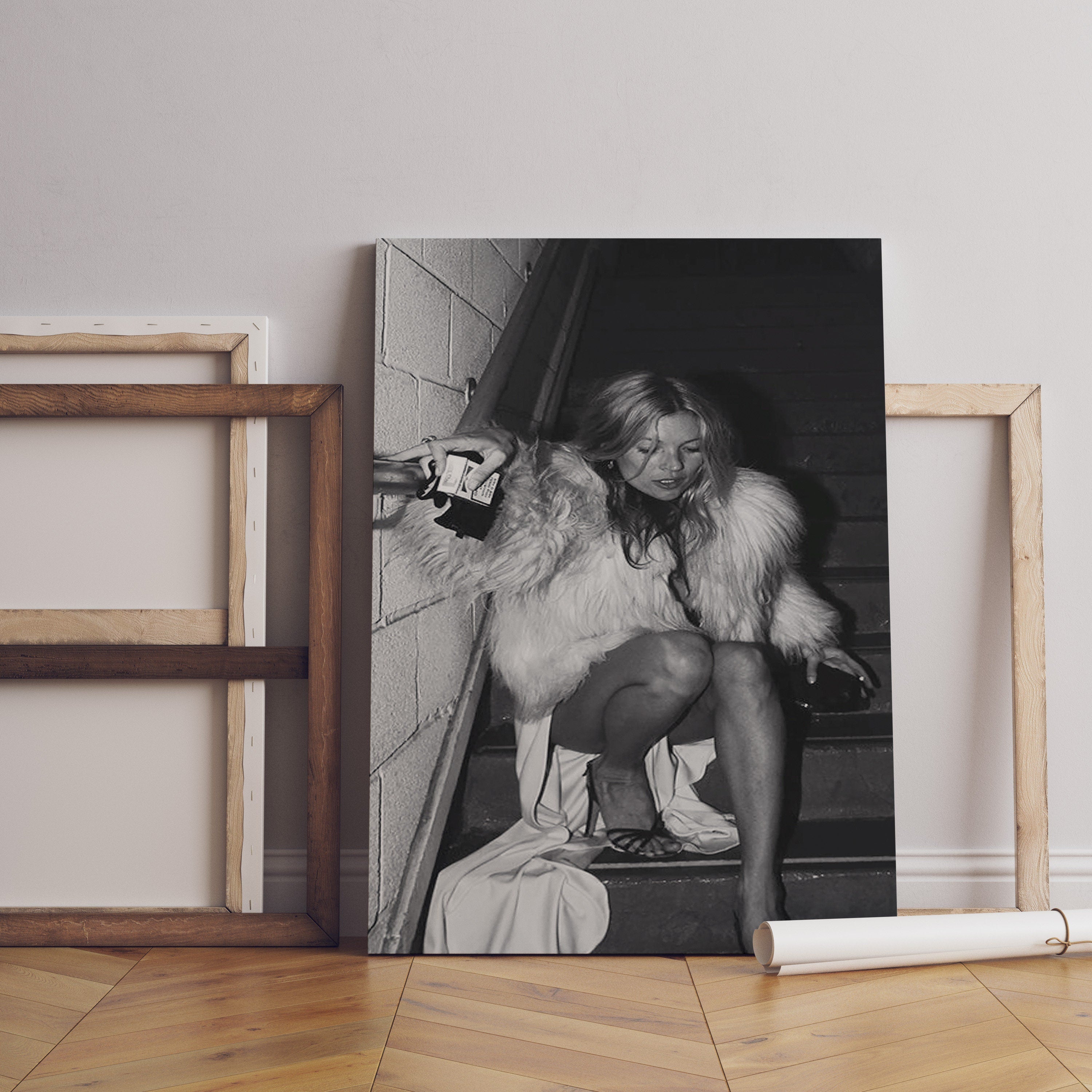 Kate Moss Canvas Print