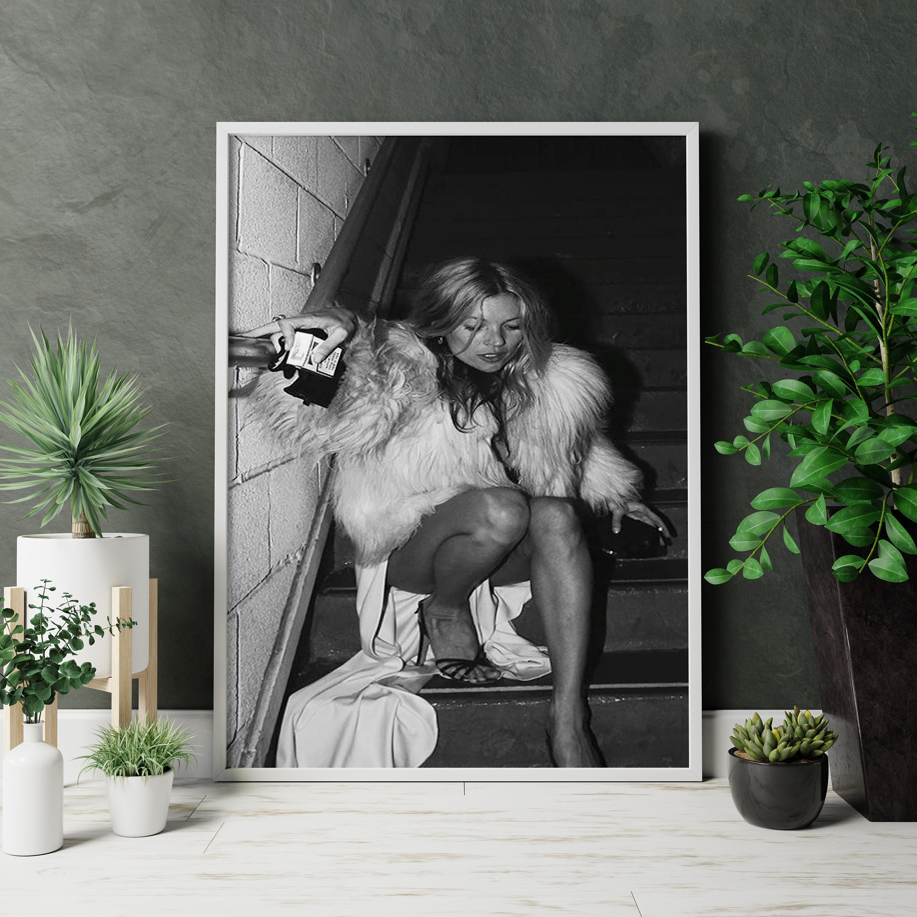 Kate Moss Canvas Print