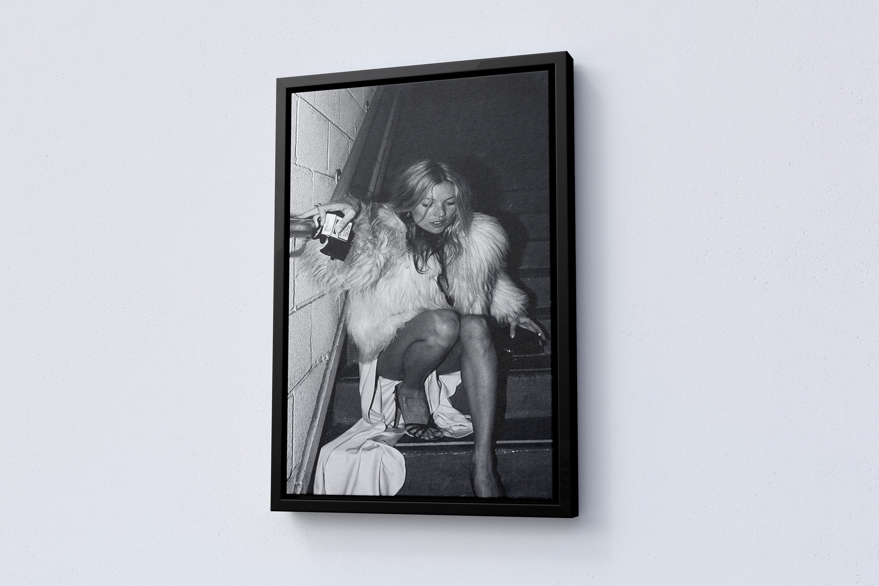 Kate Moss Canvas Print