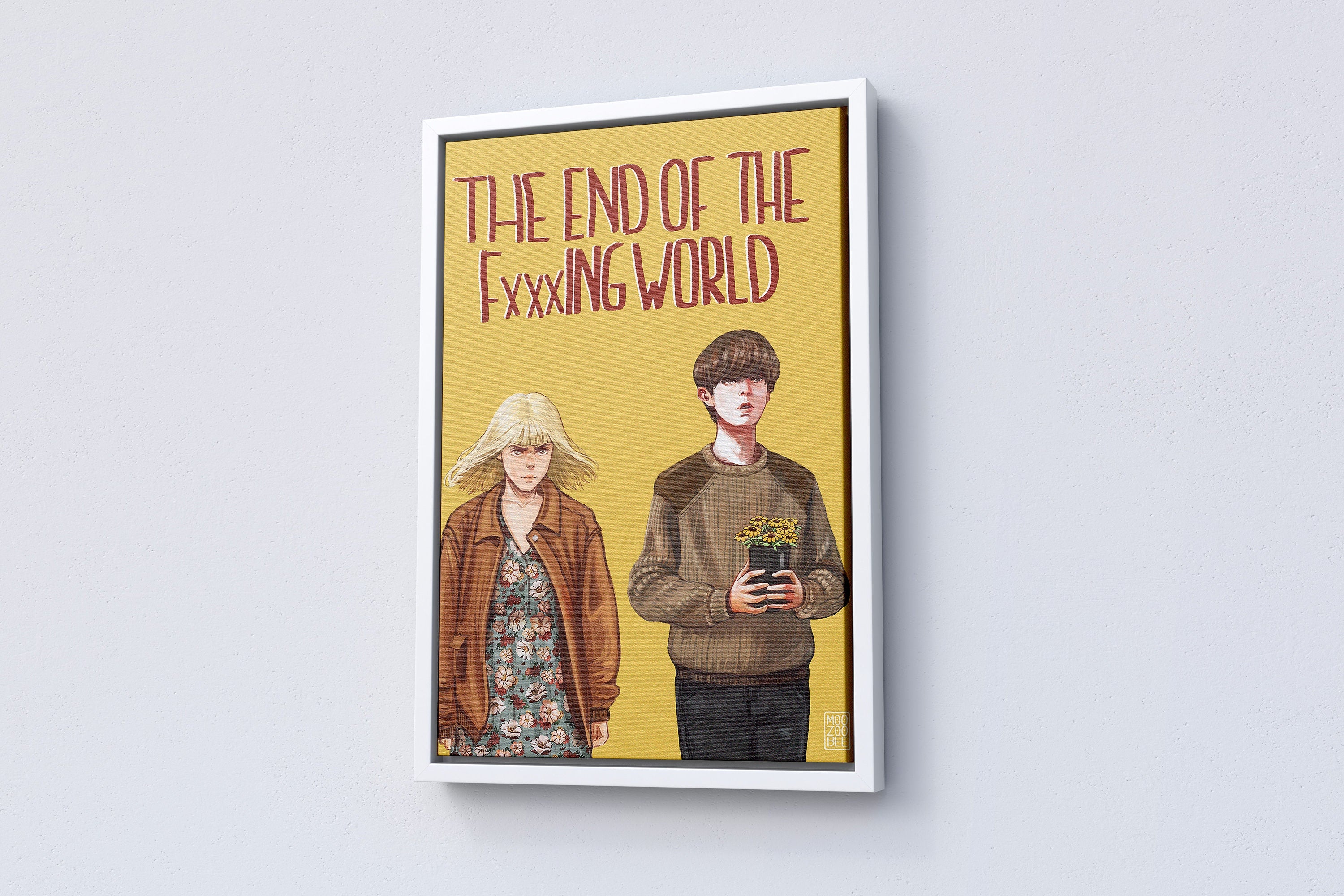 The End of the F***ing World Canvas Poster