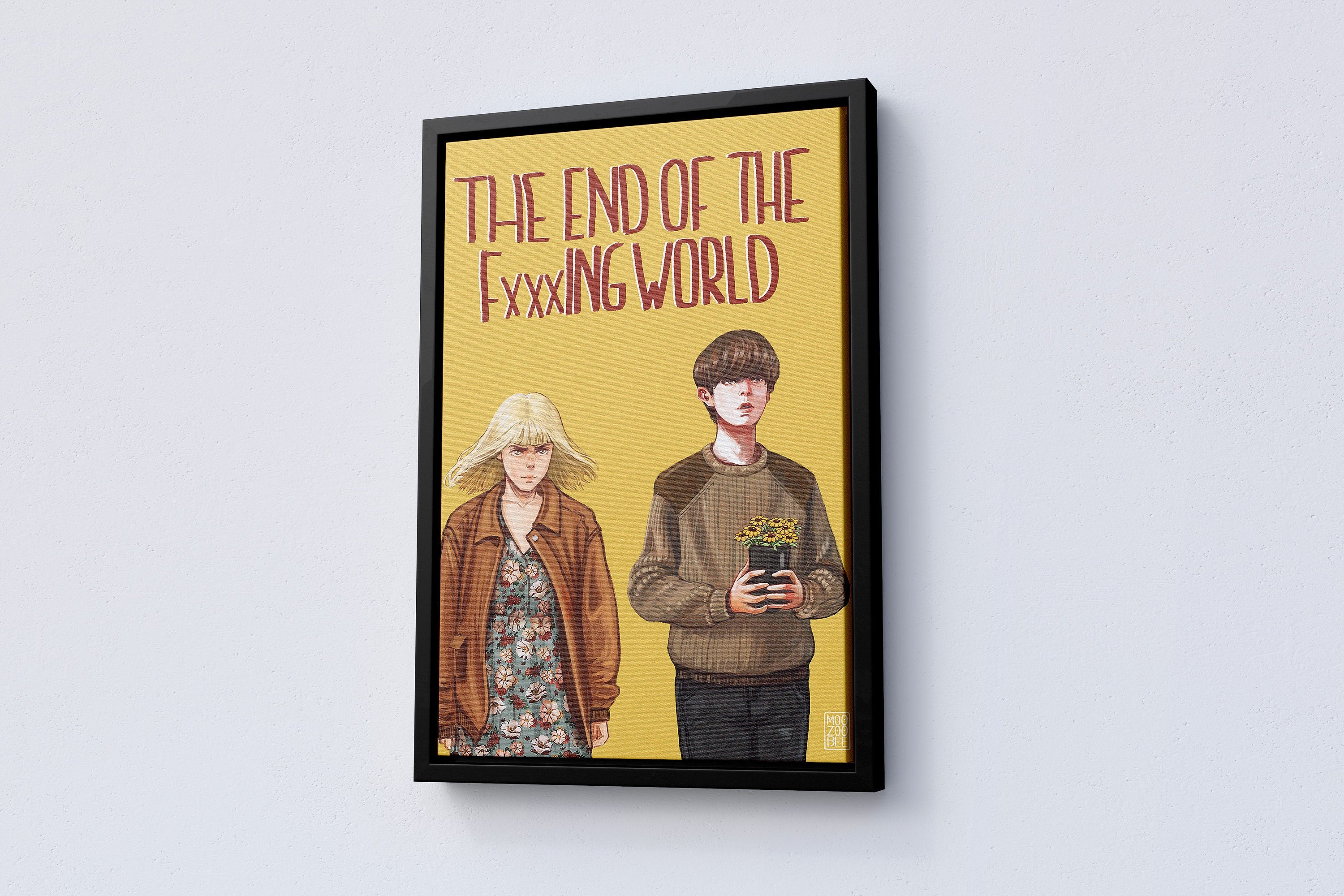 The End of the F***ing World Canvas Poster