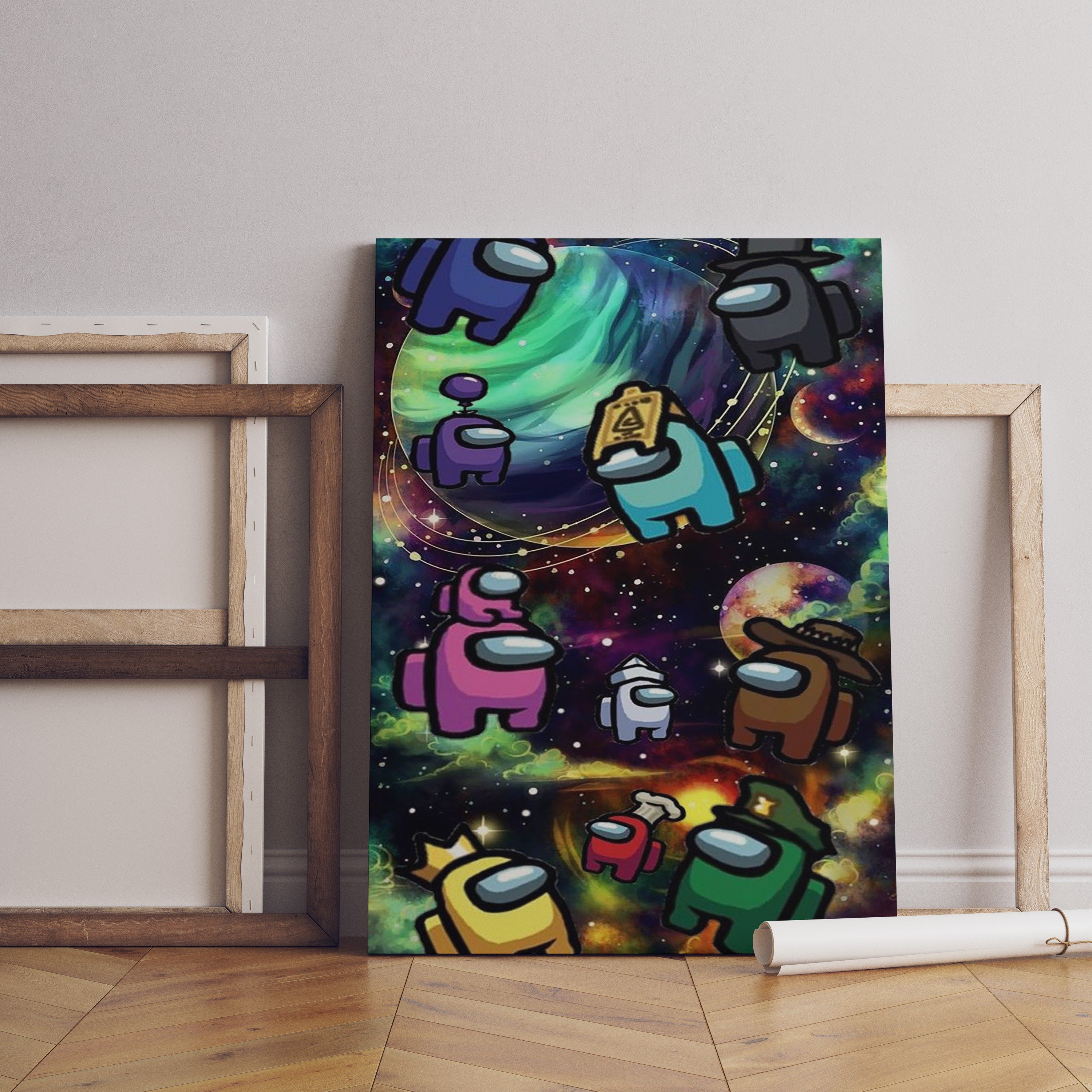 Among Us Gaming Canvas Poster