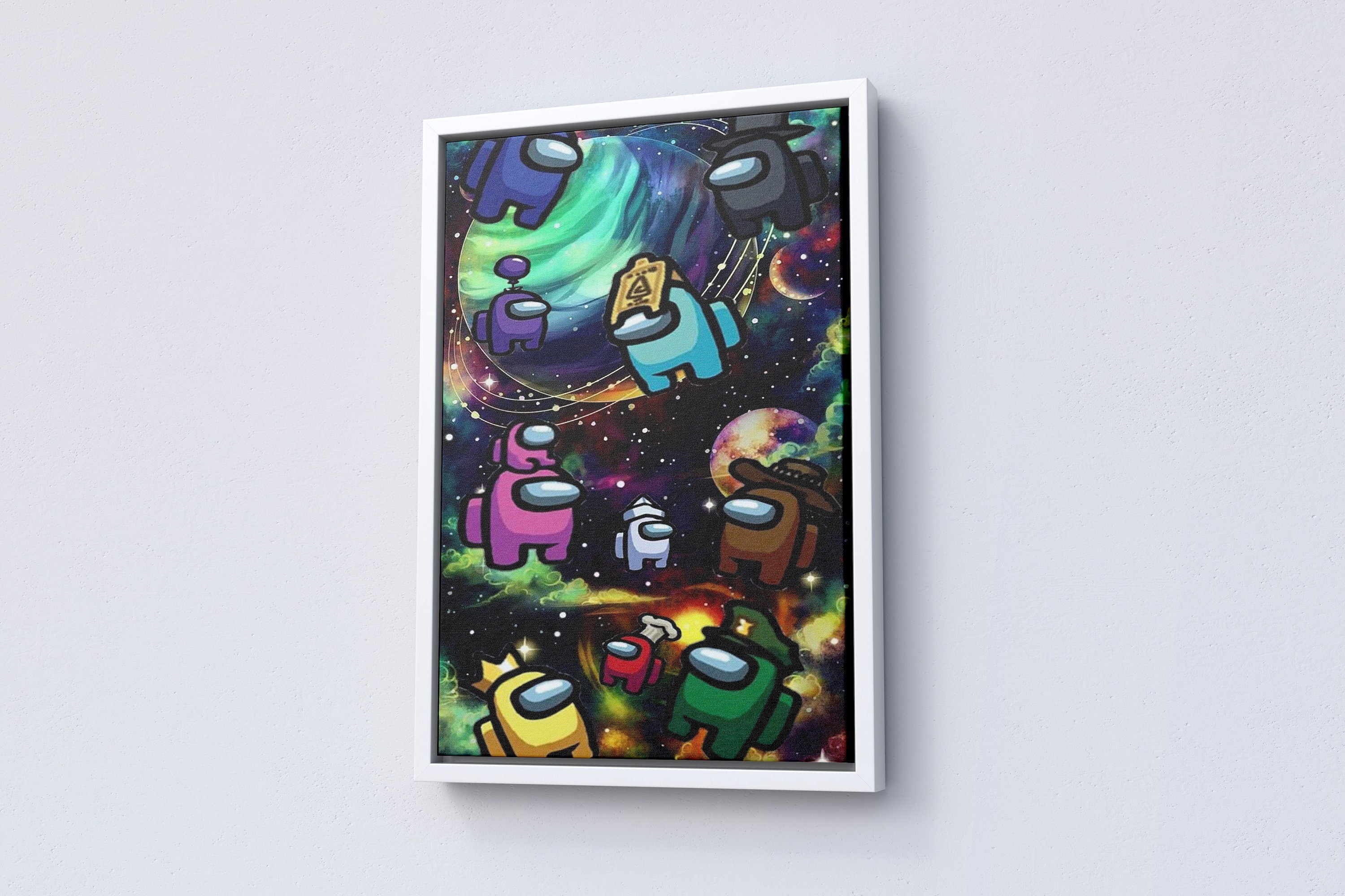 Among Us Gaming Canvas Poster