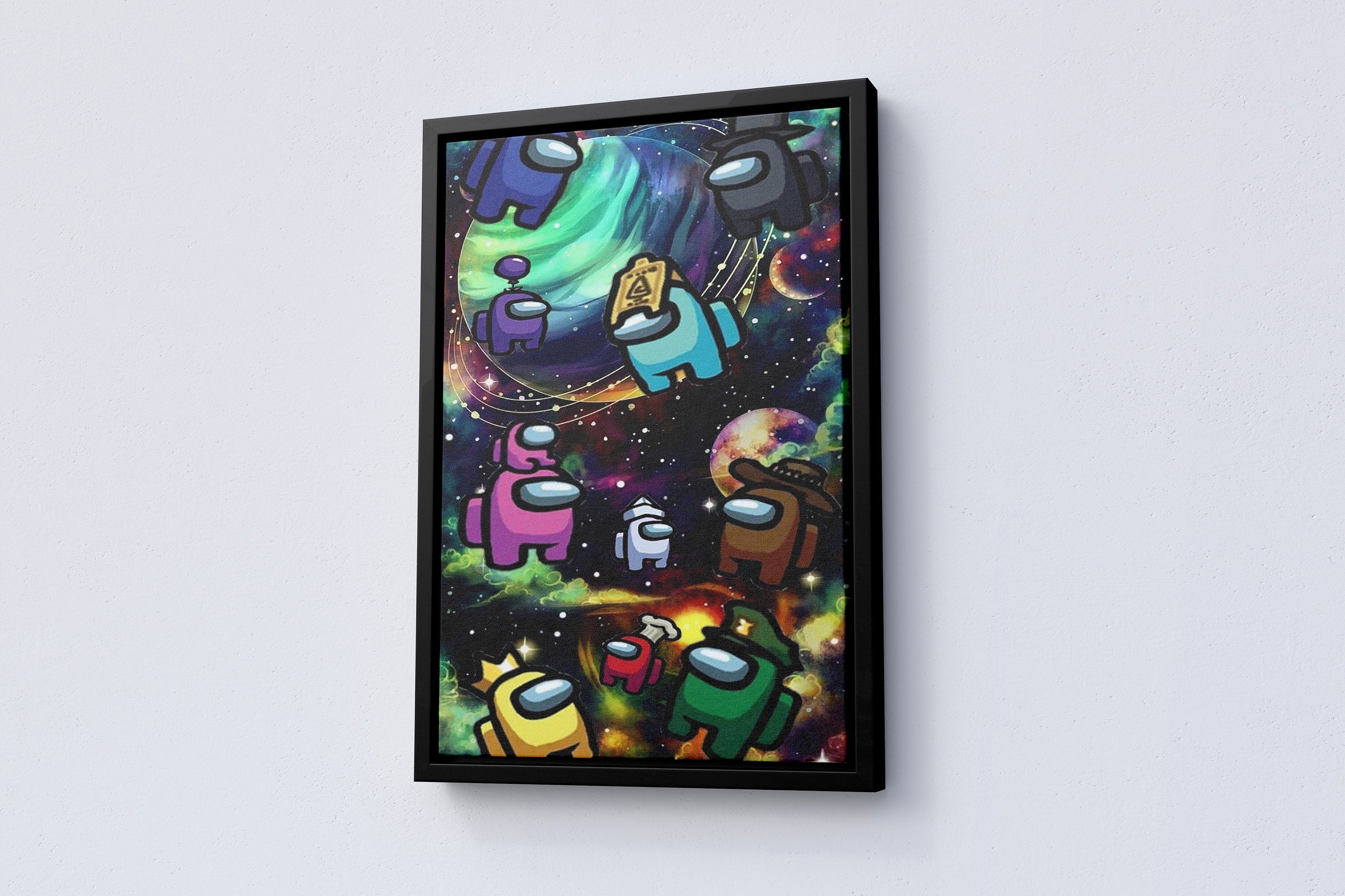 Among Us Gaming Canvas Poster