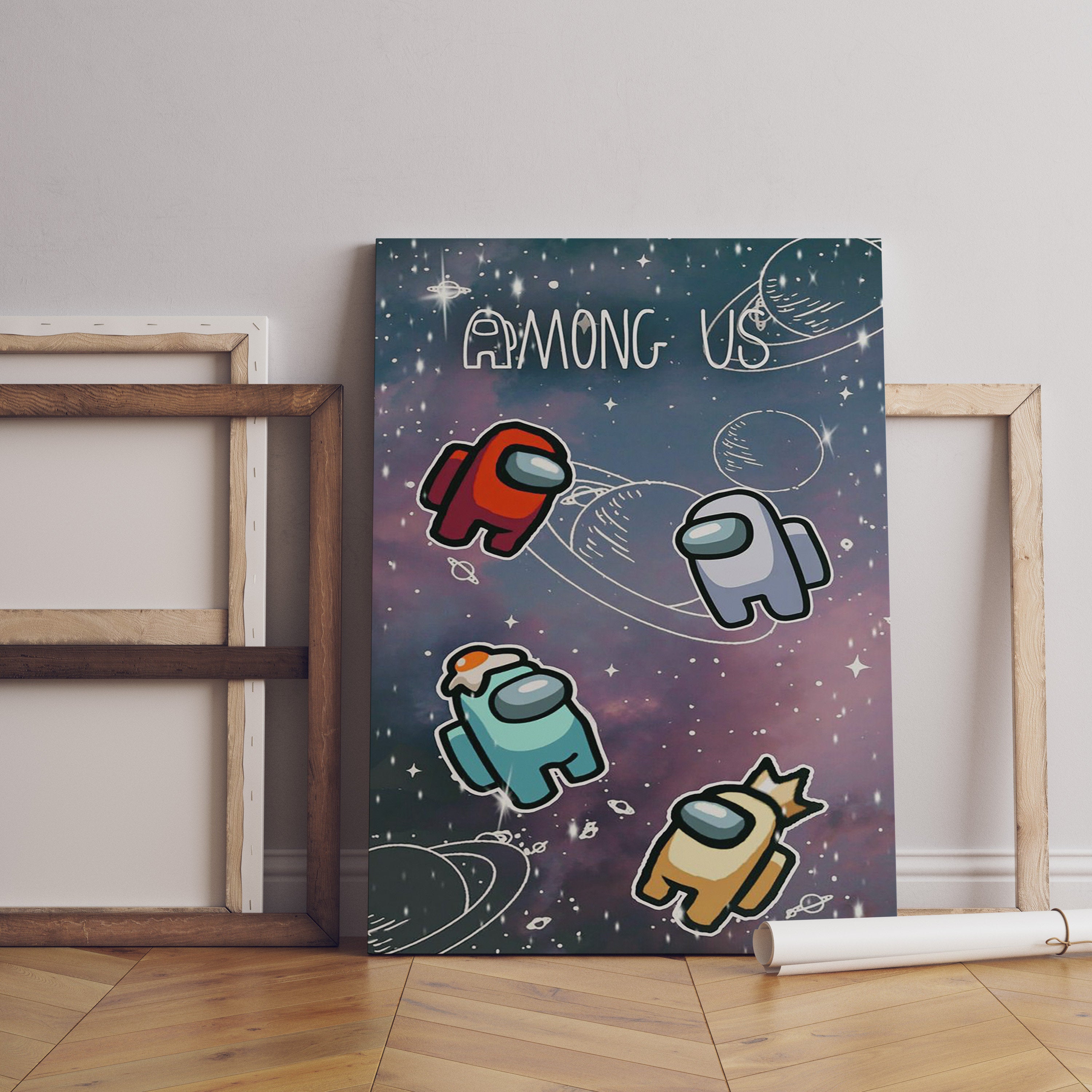 Among Us Gaming Canvas Poster