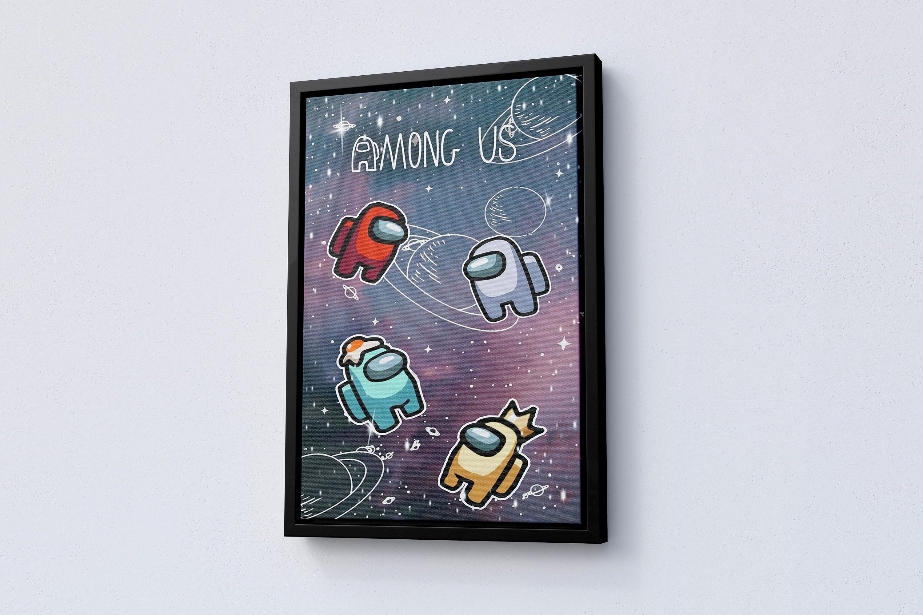 Among Us Gaming Canvas Poster