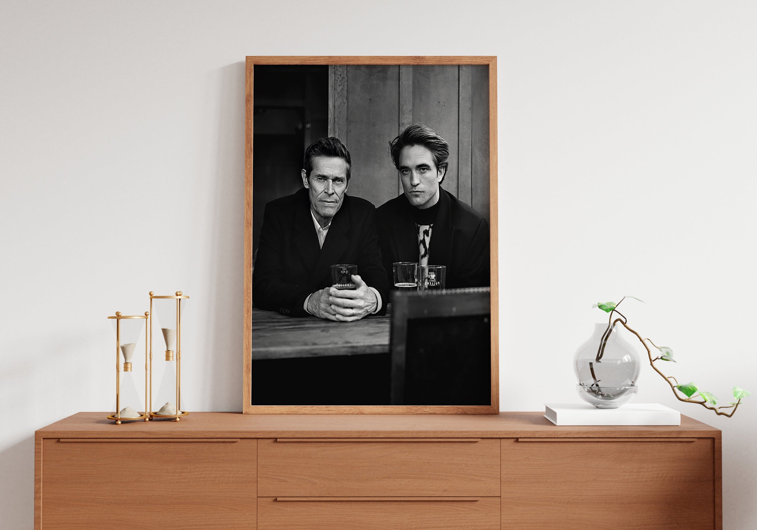 Robert Pattinson And Willem Dafoe Made Canvas Poster