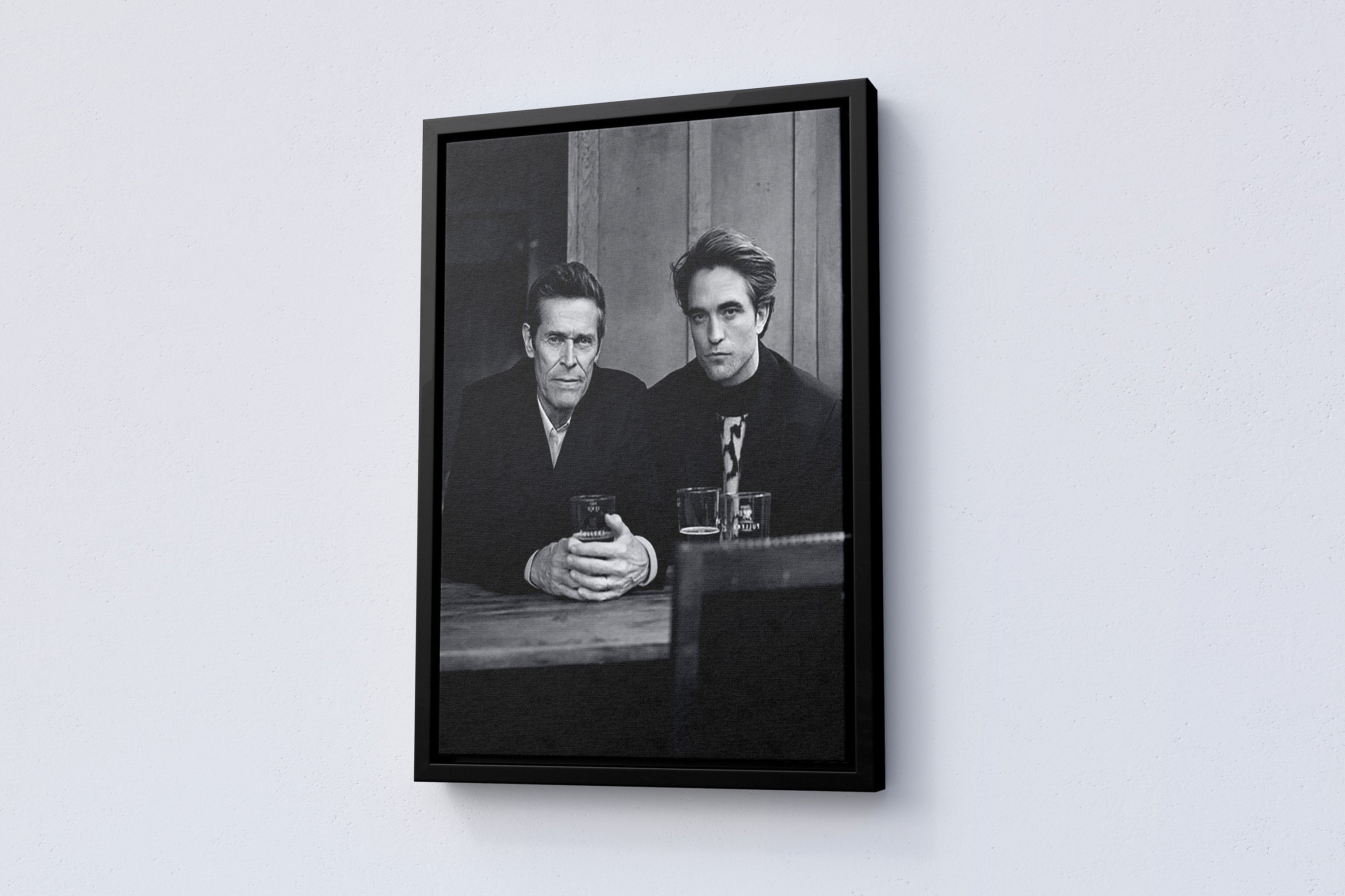 Robert Pattinson And Willem Dafoe Made Canvas Poster