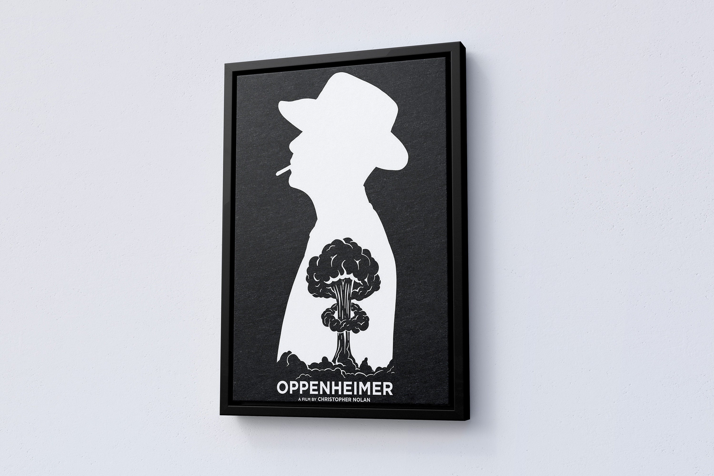 Oppenheimer Canvas Poster Wall Art