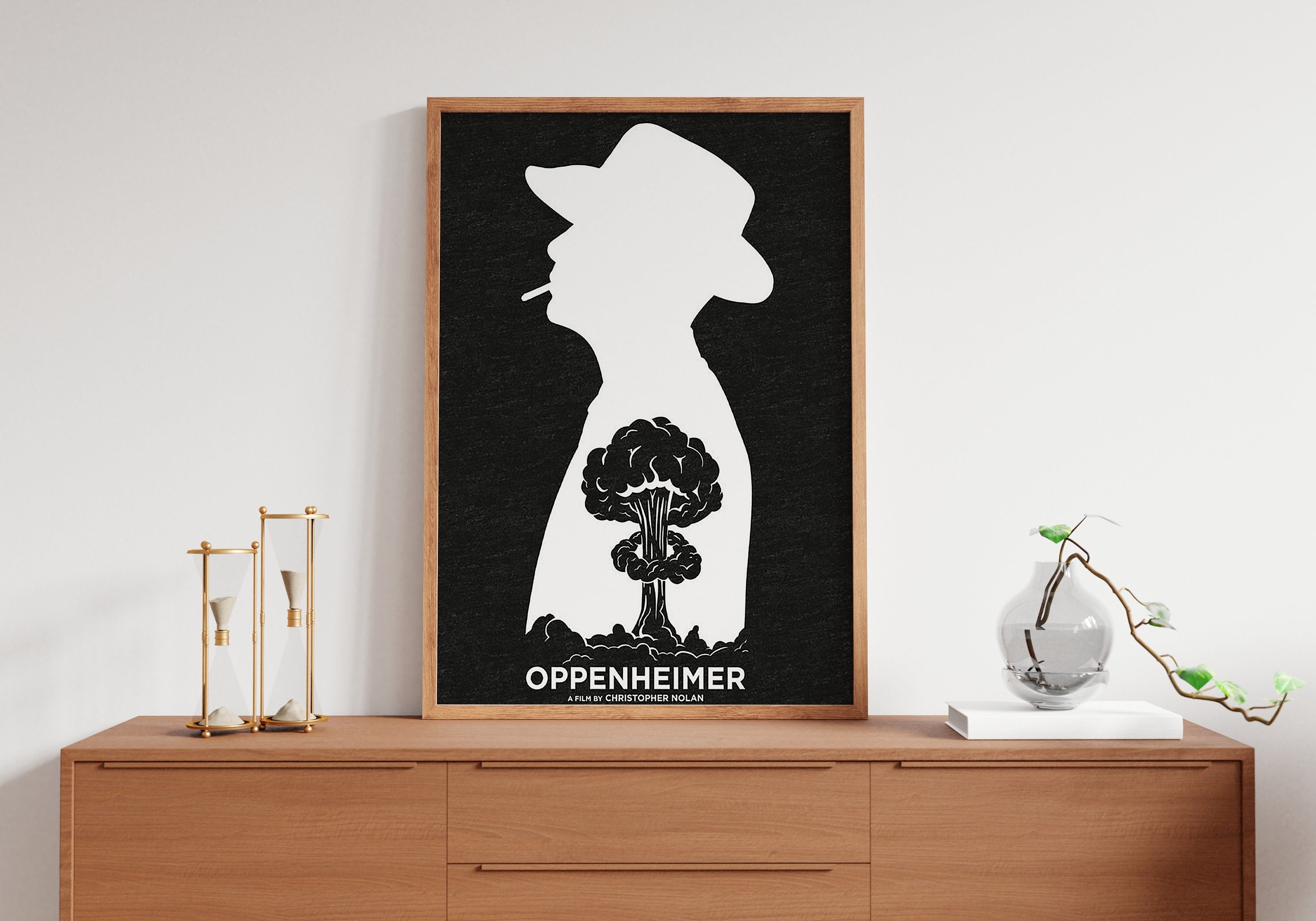 Oppenheimer Canvas Poster Wall Art