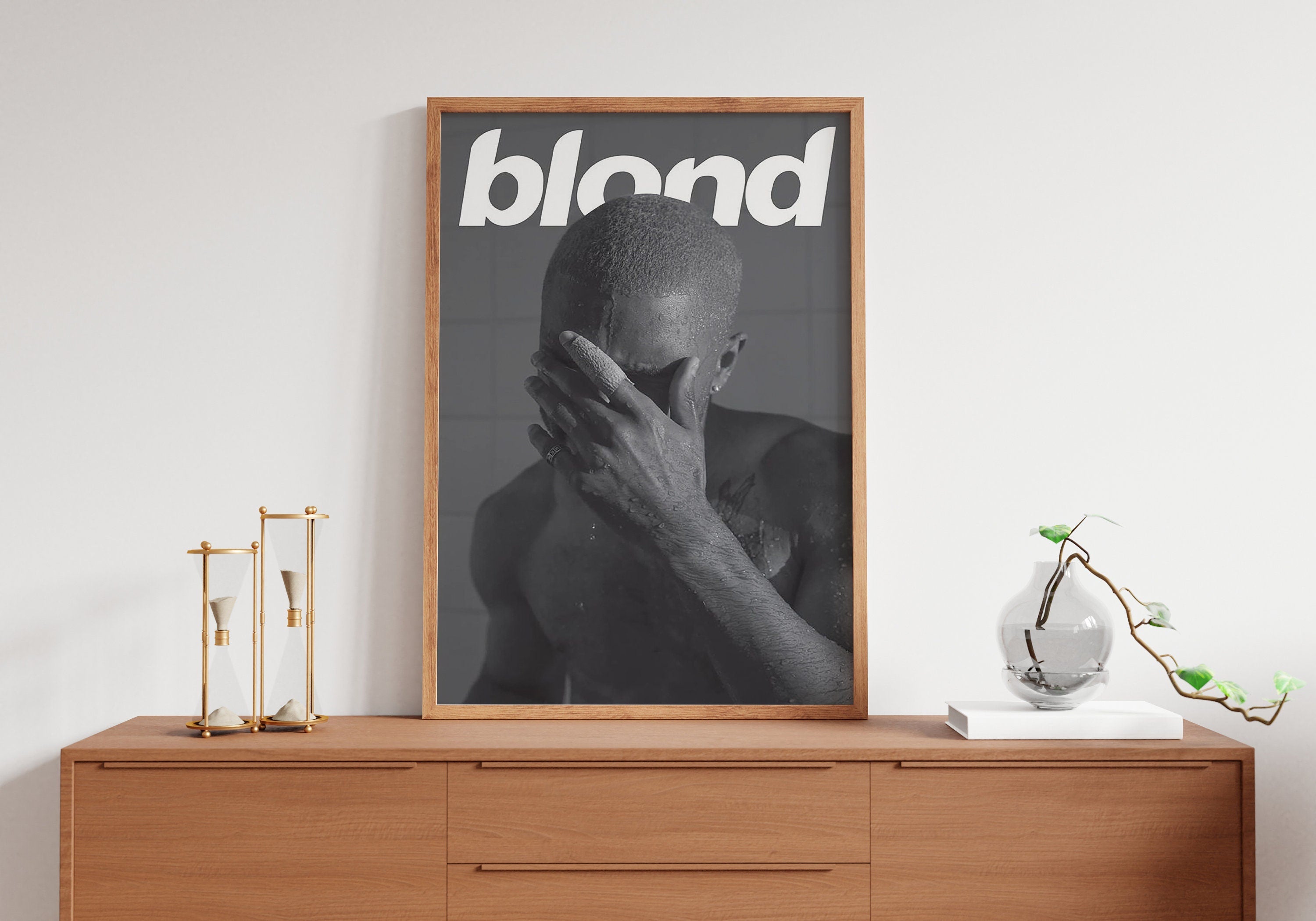 Frank Ocean Blonde Canvas Poster