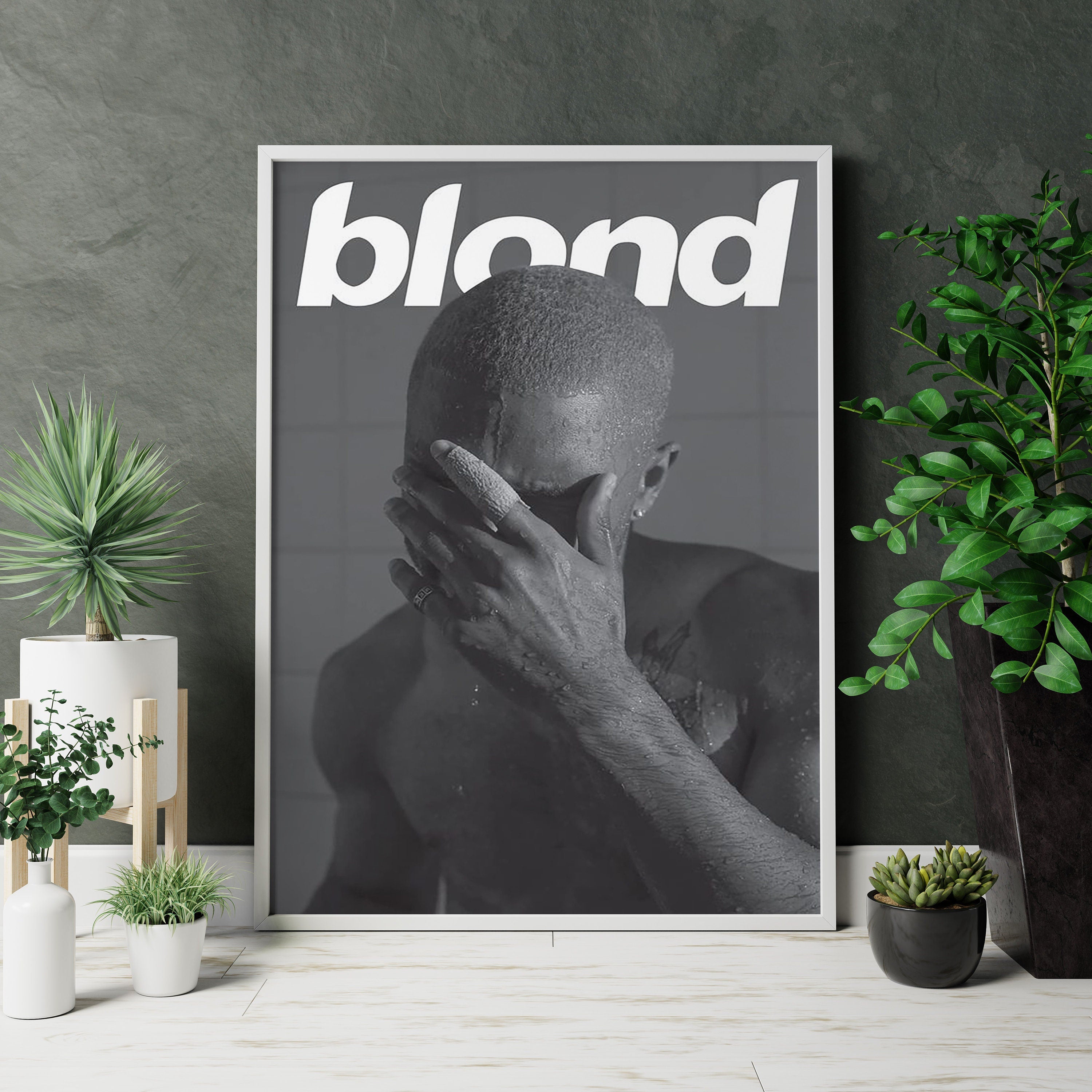 Frank Ocean Blonde Canvas Poster