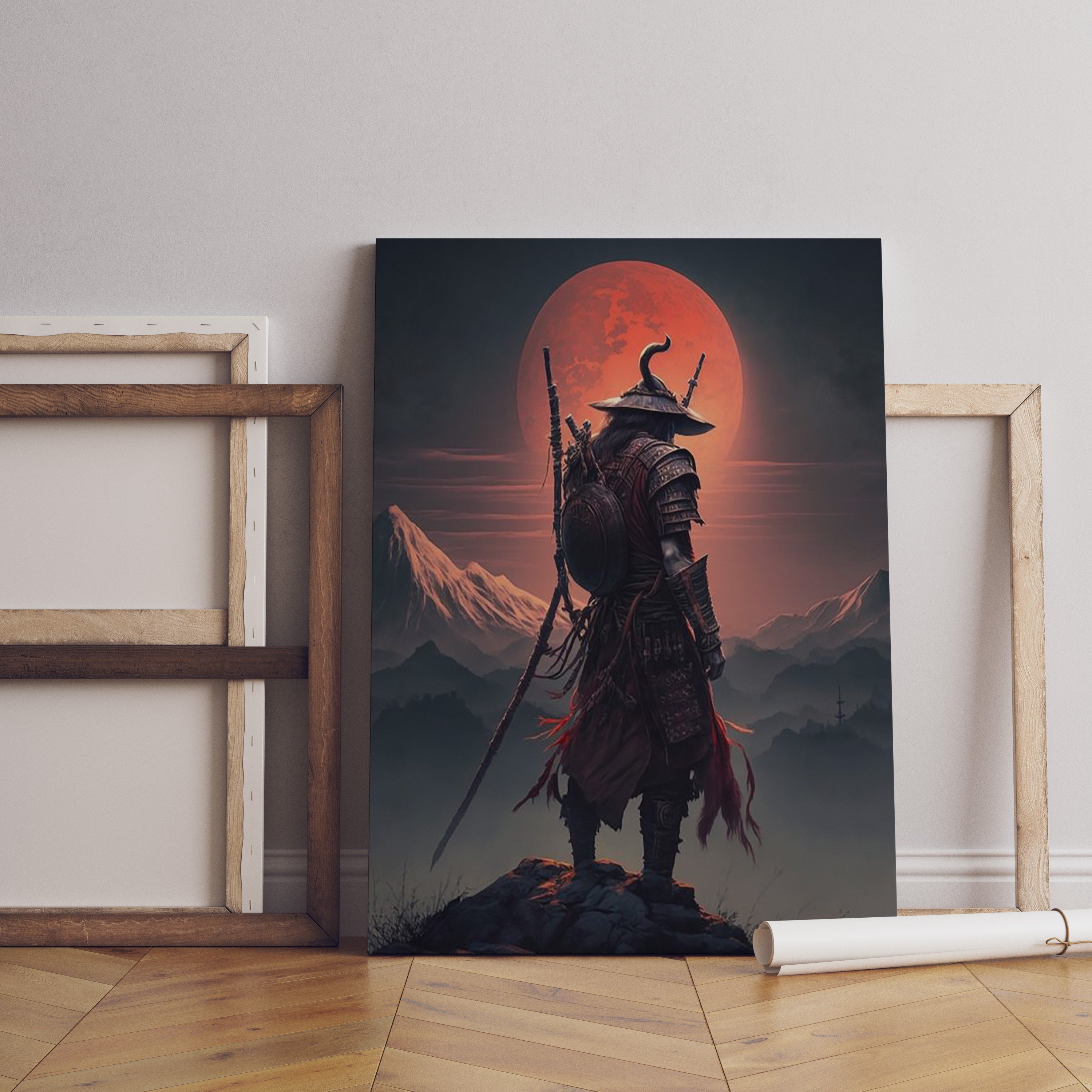 Ghost Of Tsushima Game Canvas Poster