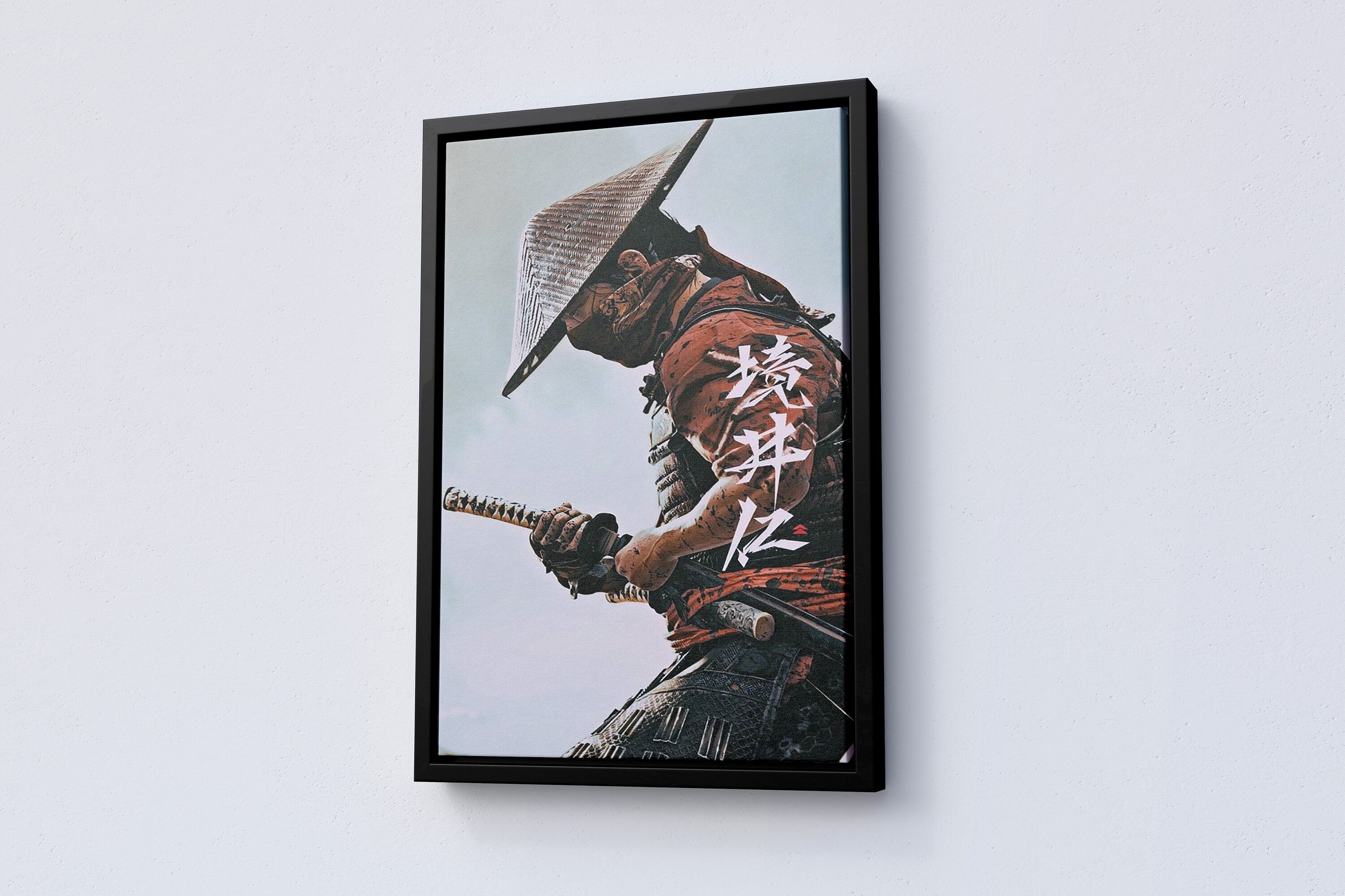 Ghost Of Tsushima Game Canvas Art