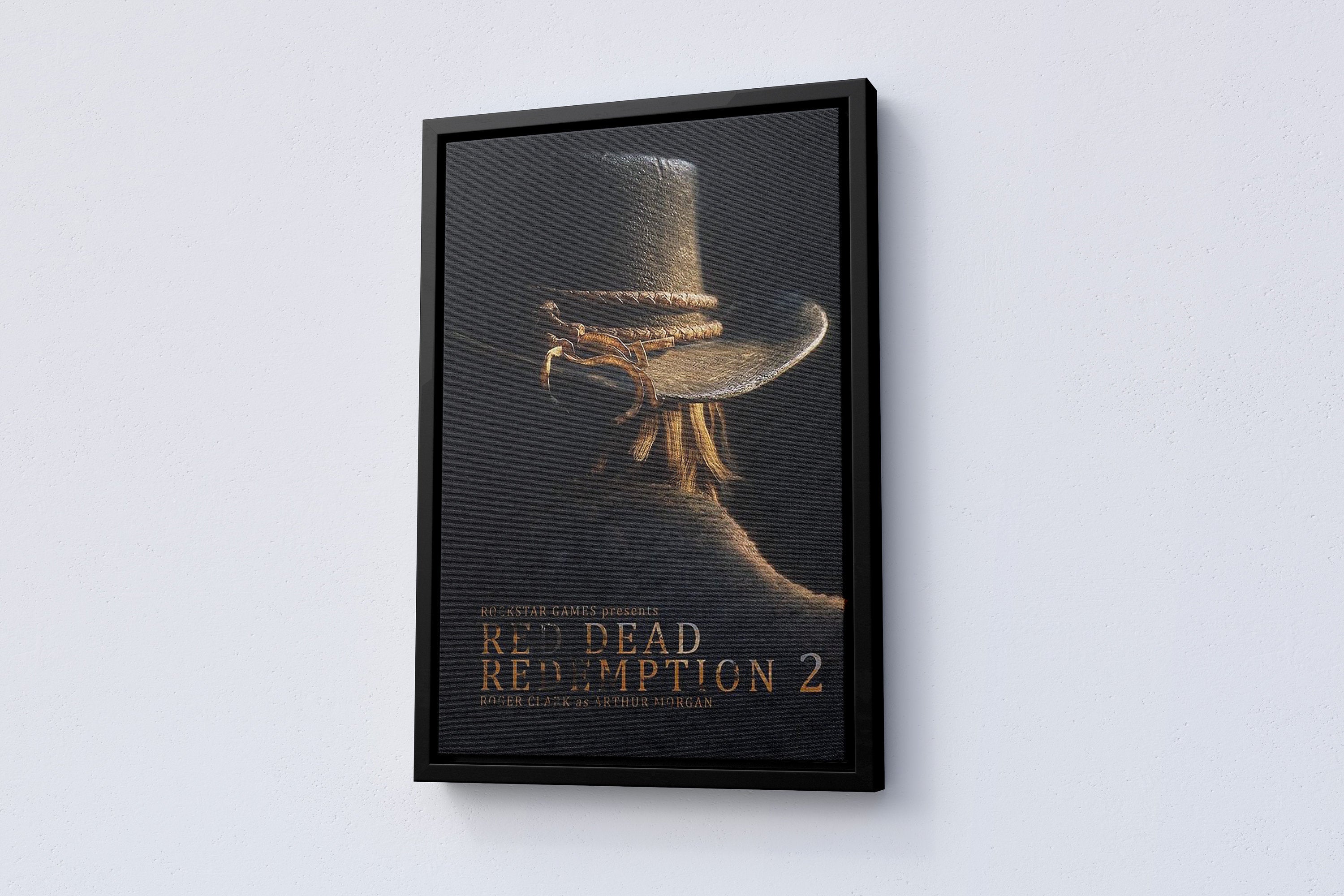 Red Dead Redemption 2 Canvas Poster