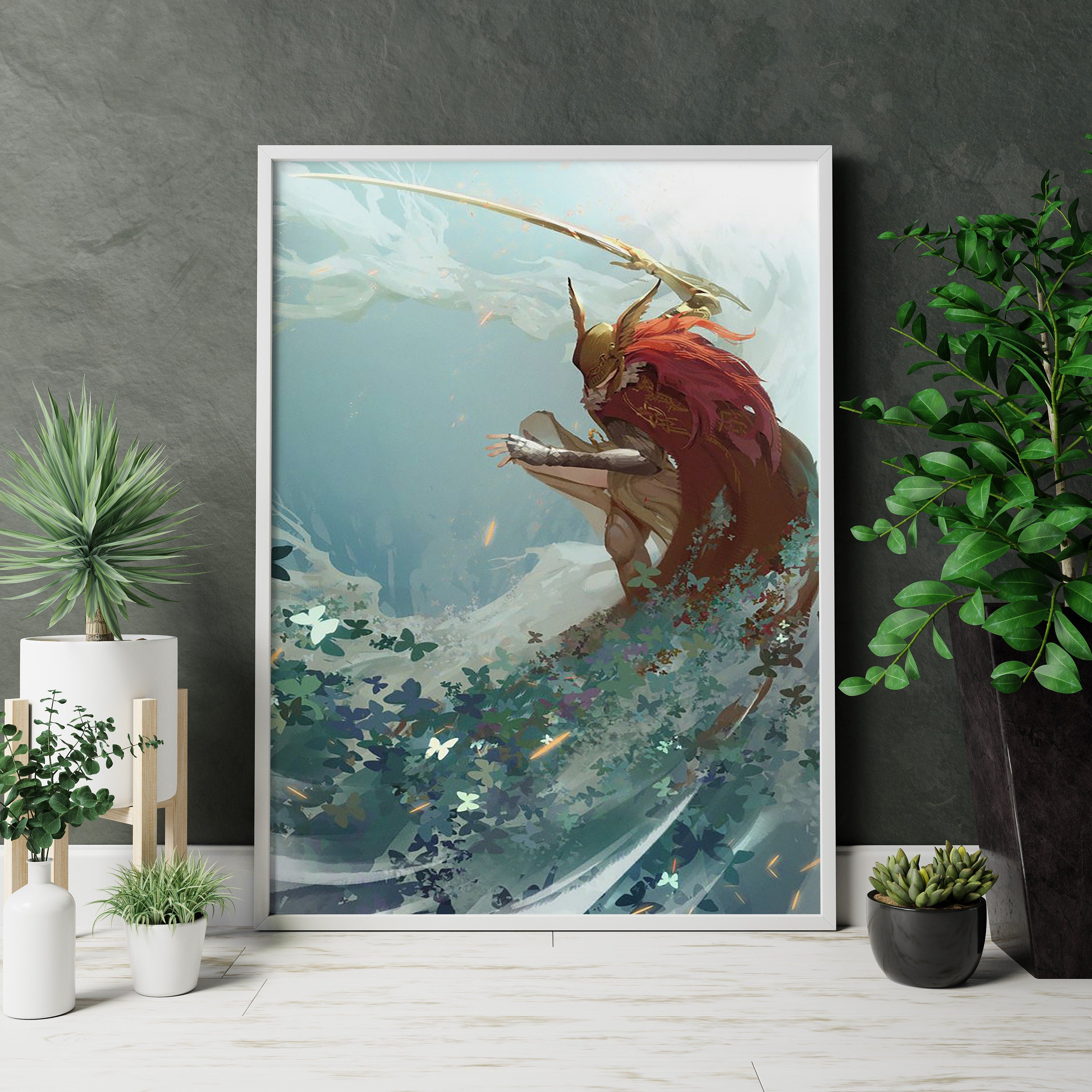 Elden Ring Malenia Canvas Poster