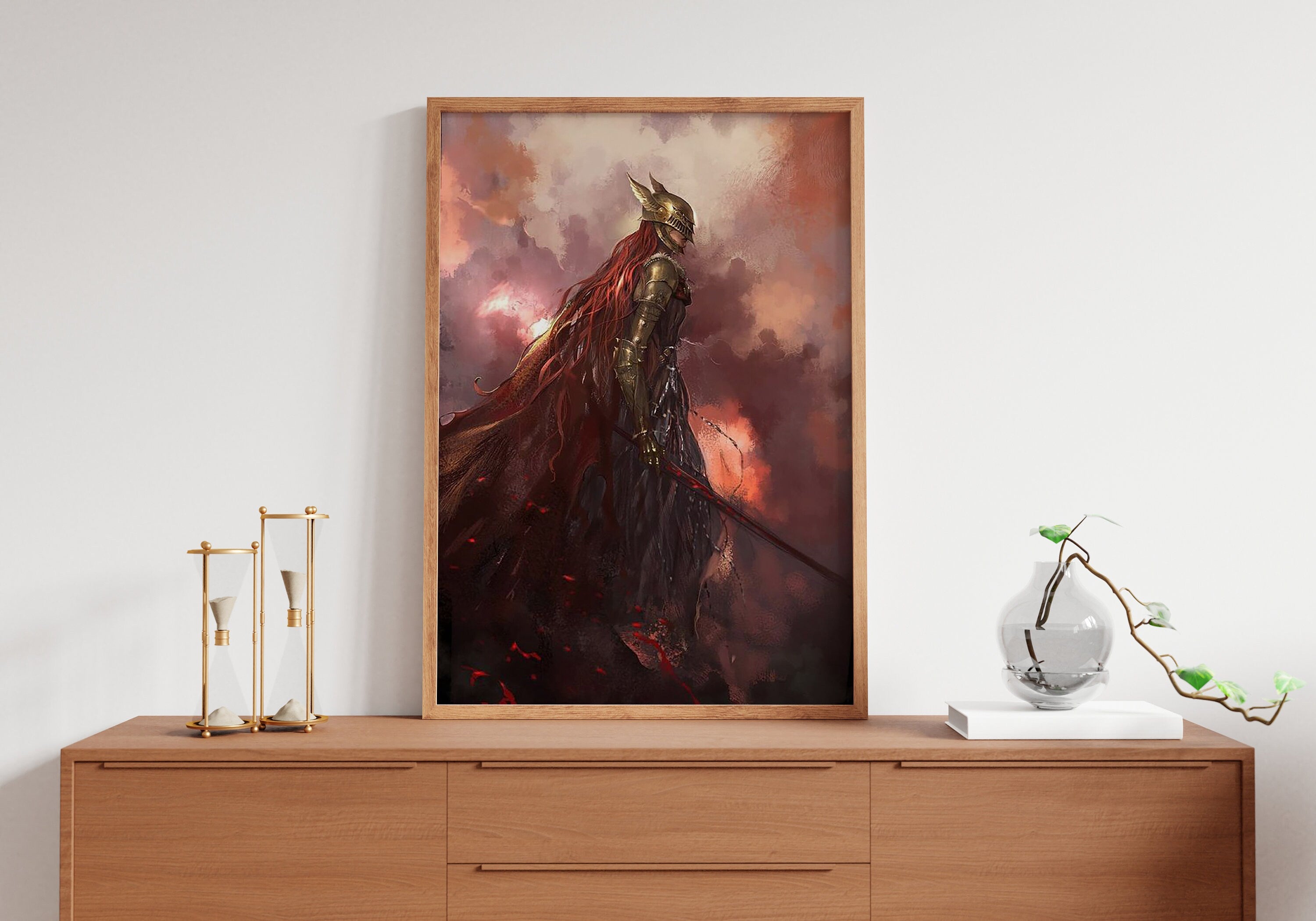 Elden Ring Malenia Canvas Poster