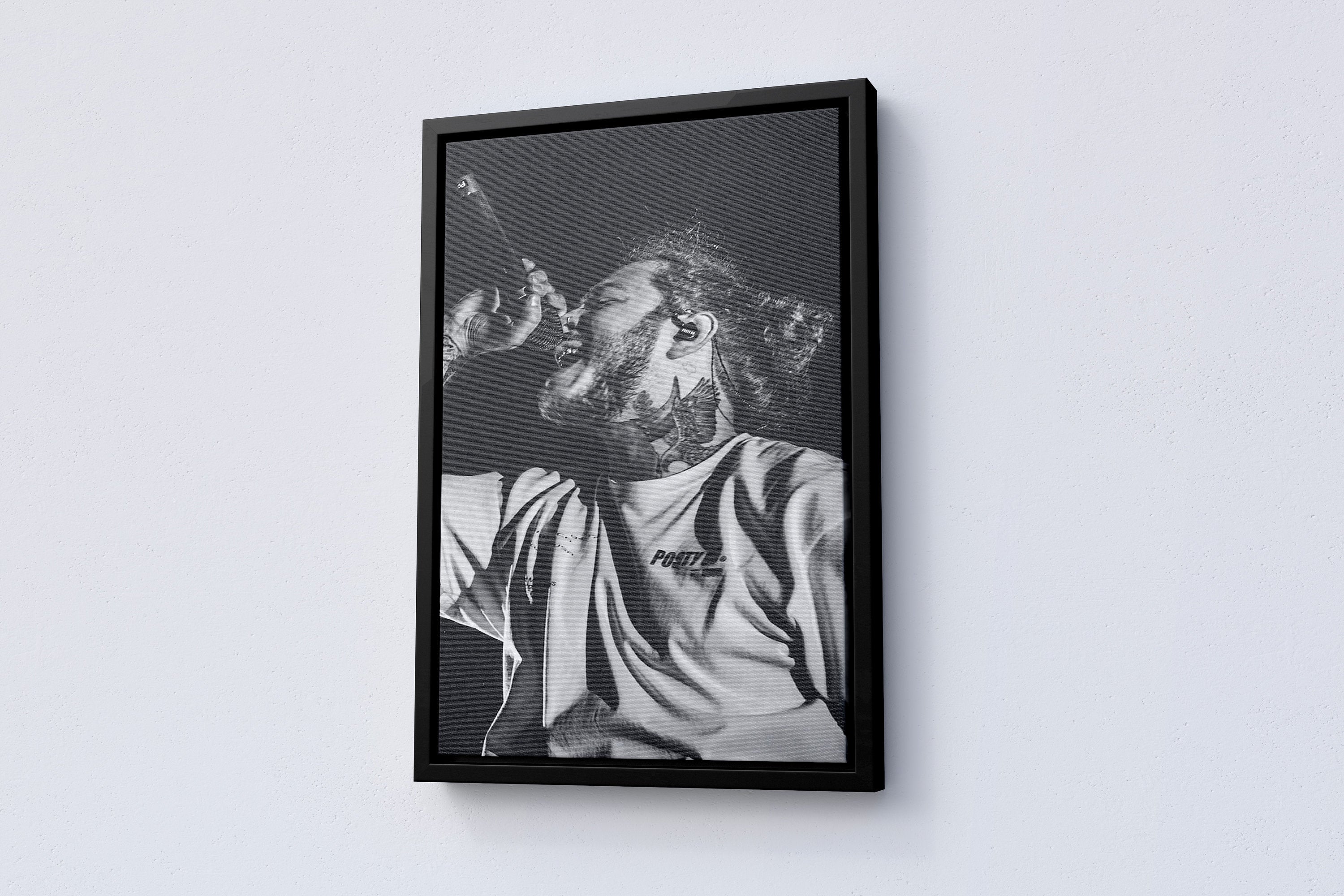 Post Malone Rap Music Album Canvas Poster