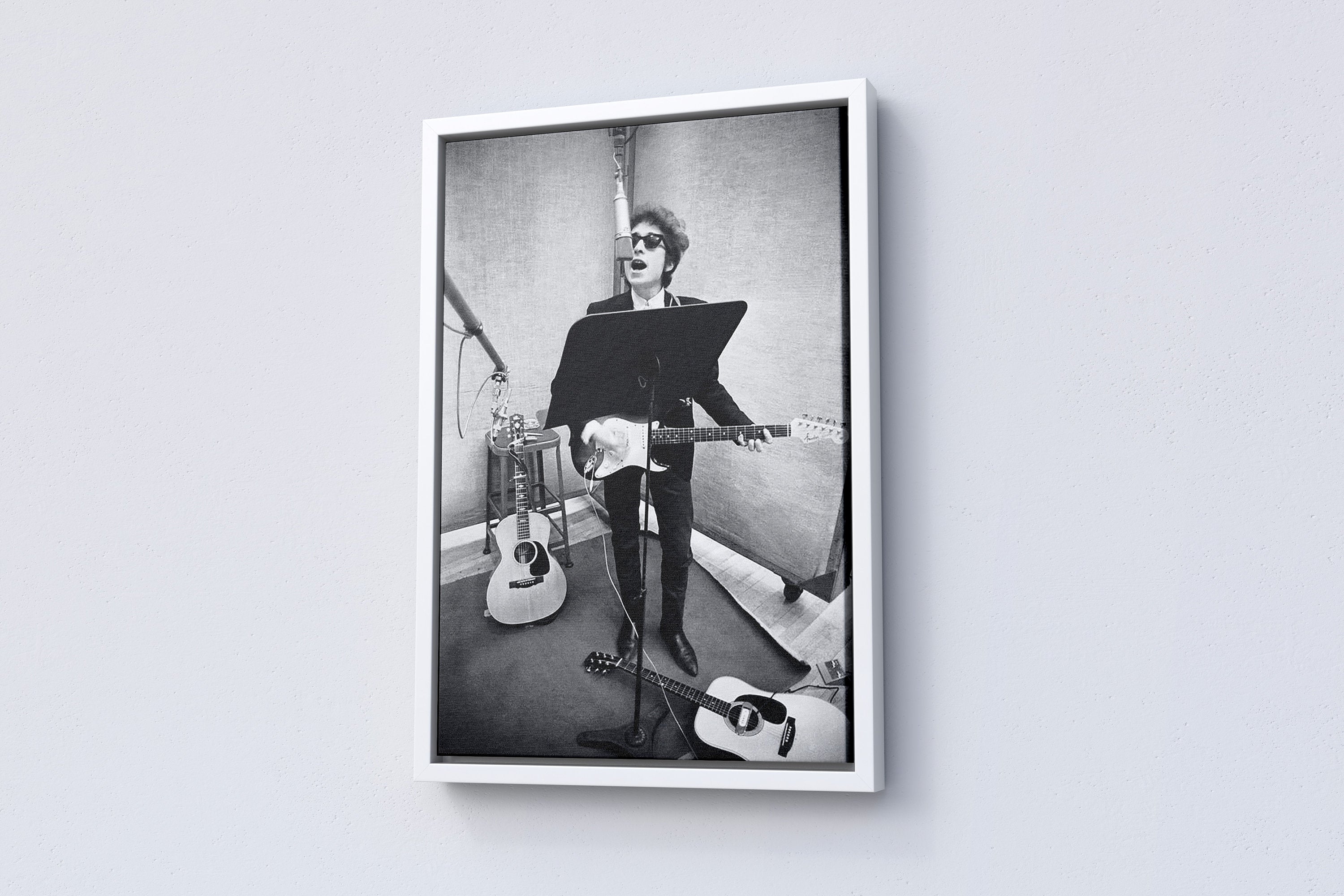 Bob Dylan Canvas Poster