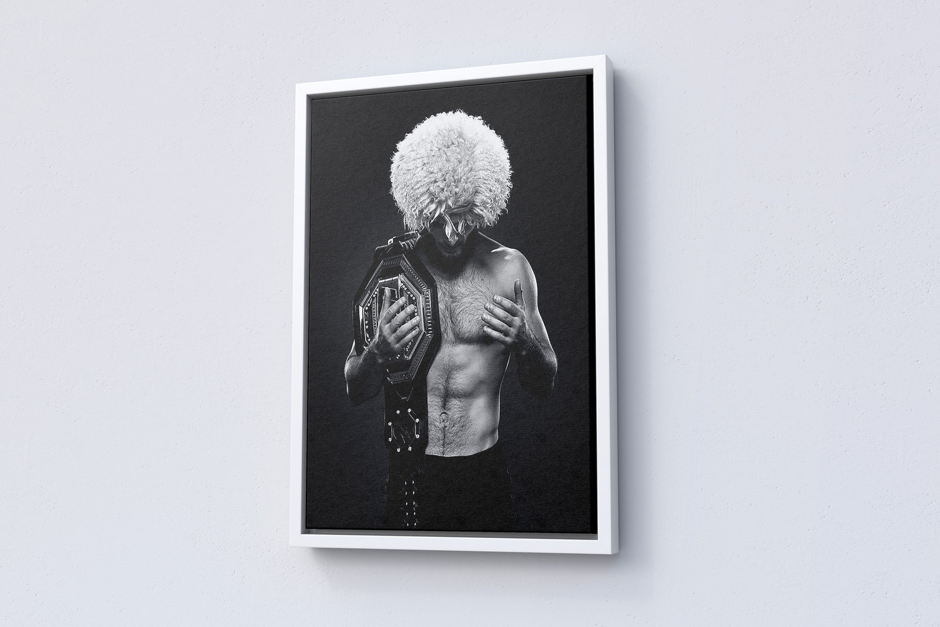 Khabib Nurmagomedov Canvas Poster