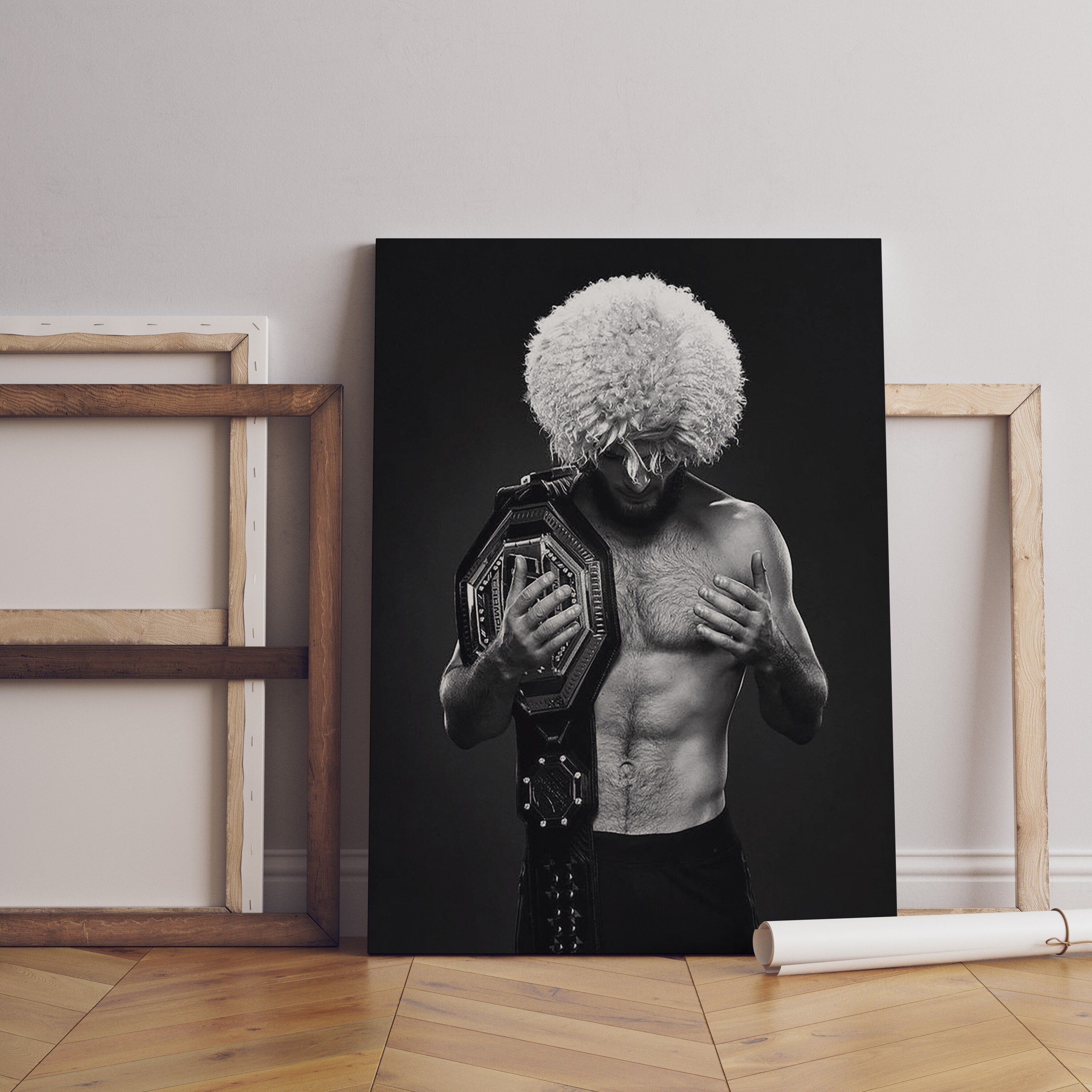 Khabib Nurmagomedov Canvas Poster