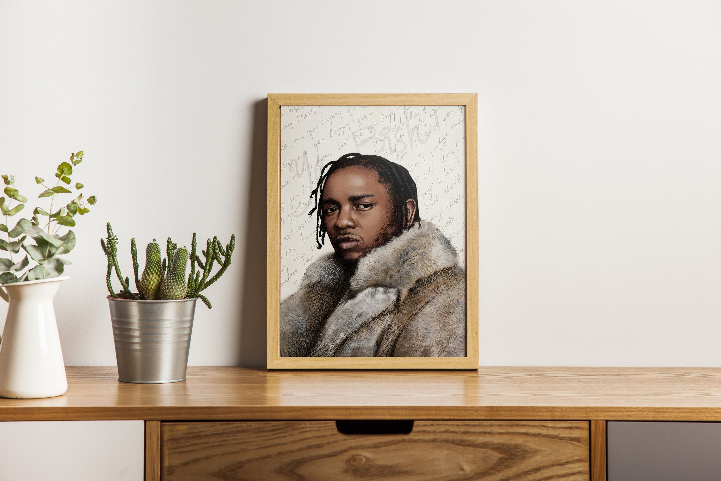 Kendrick Lamar Canvas Wall Art