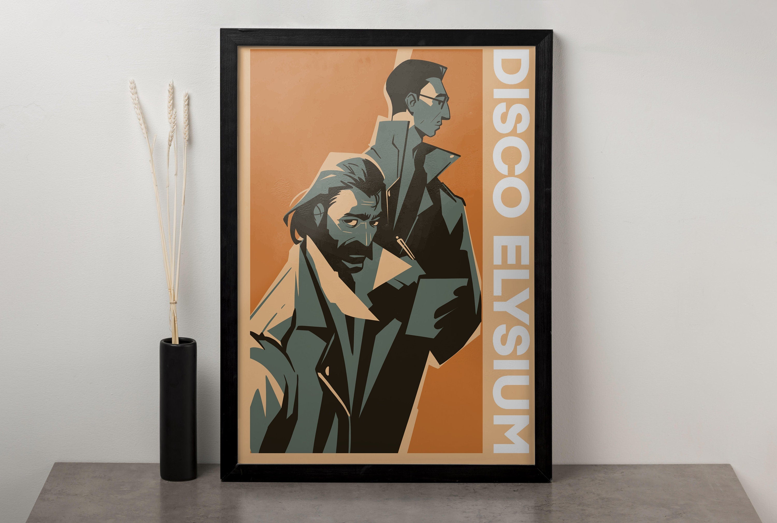 Disco Elysium Canvas Poster