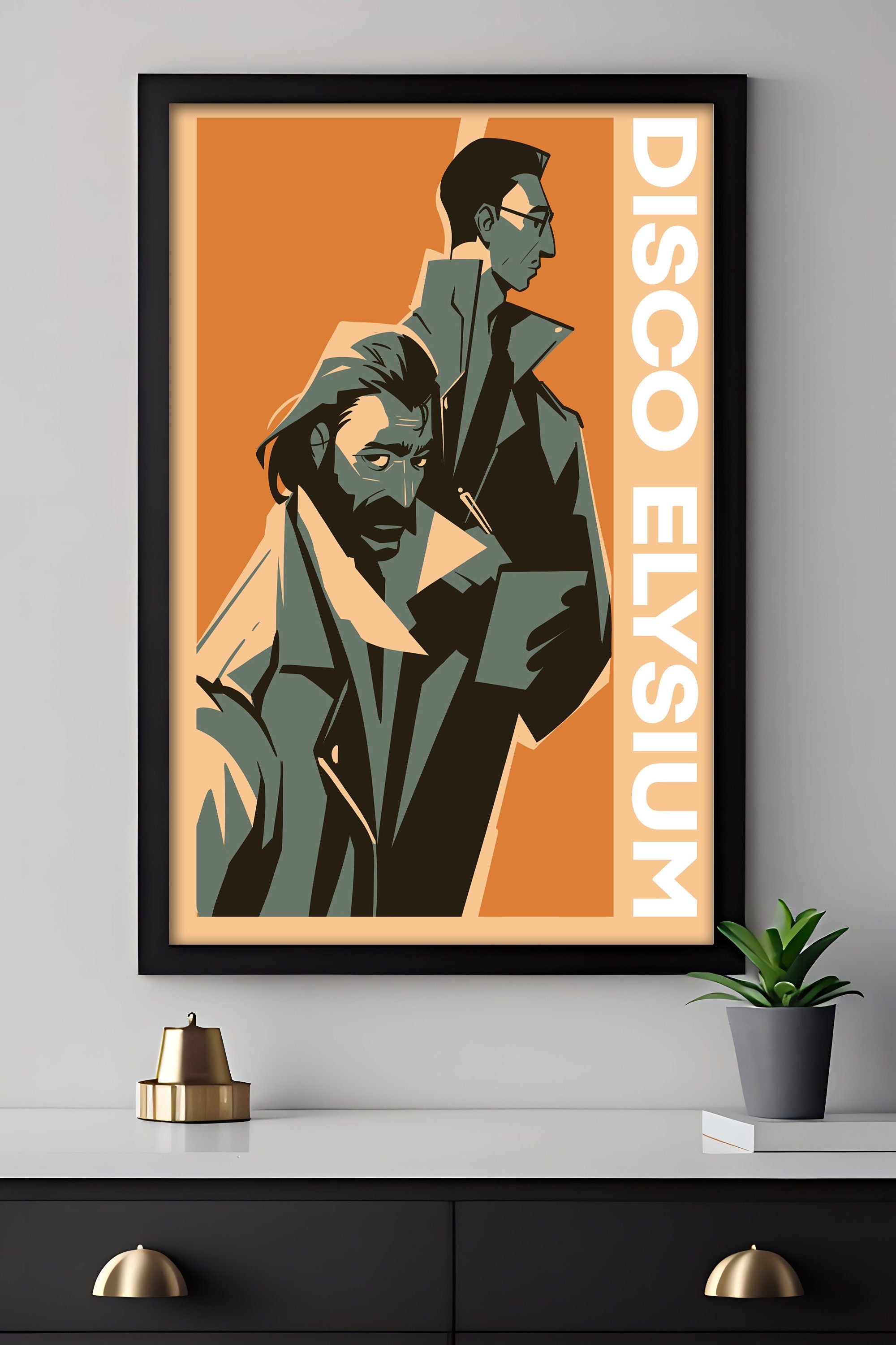 Disco Elysium Canvas Poster