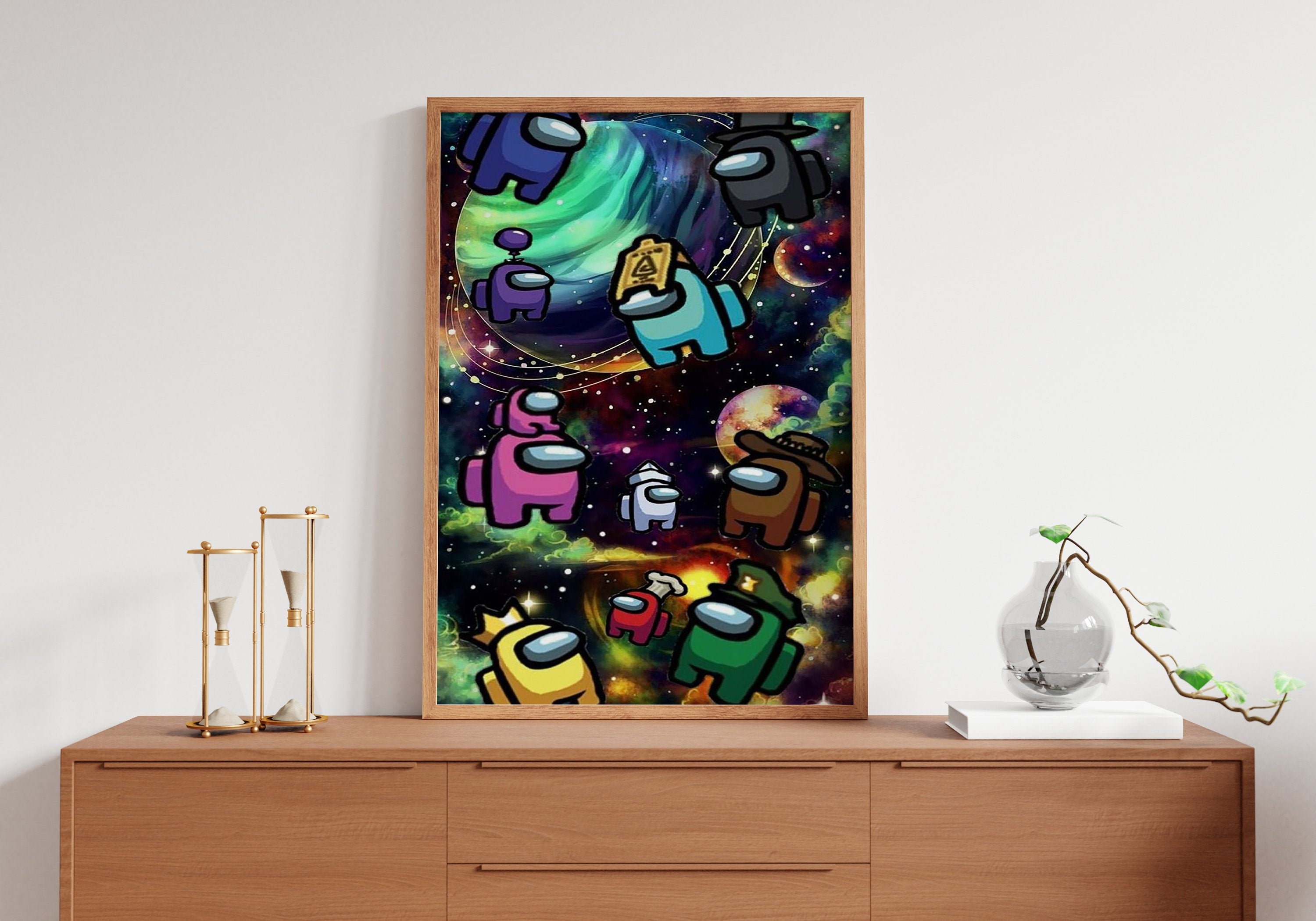 Among Us Gaming Canvas Poster