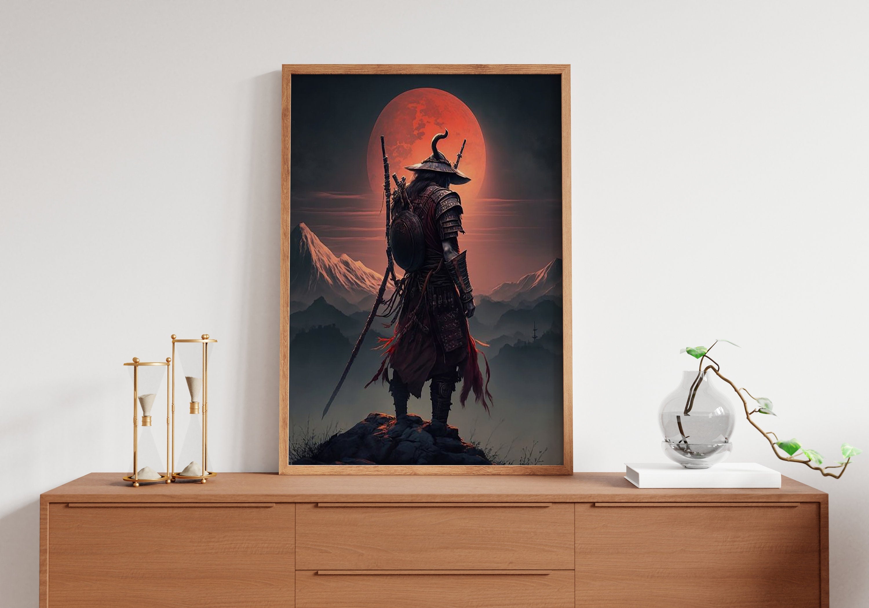 Ghost Of Tsushima Game Canvas Poster