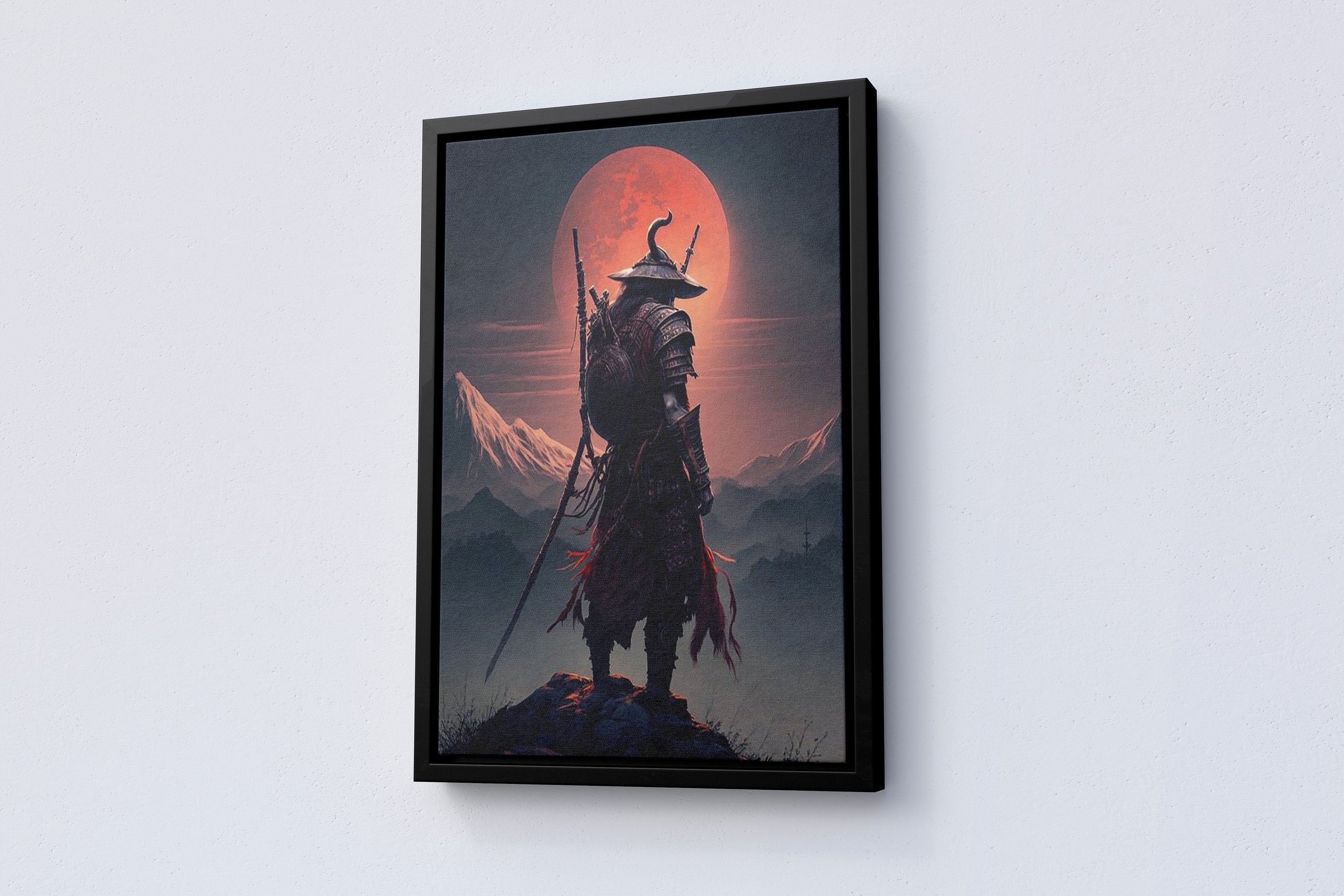 Ghost Of Tsushima Game Canvas Poster