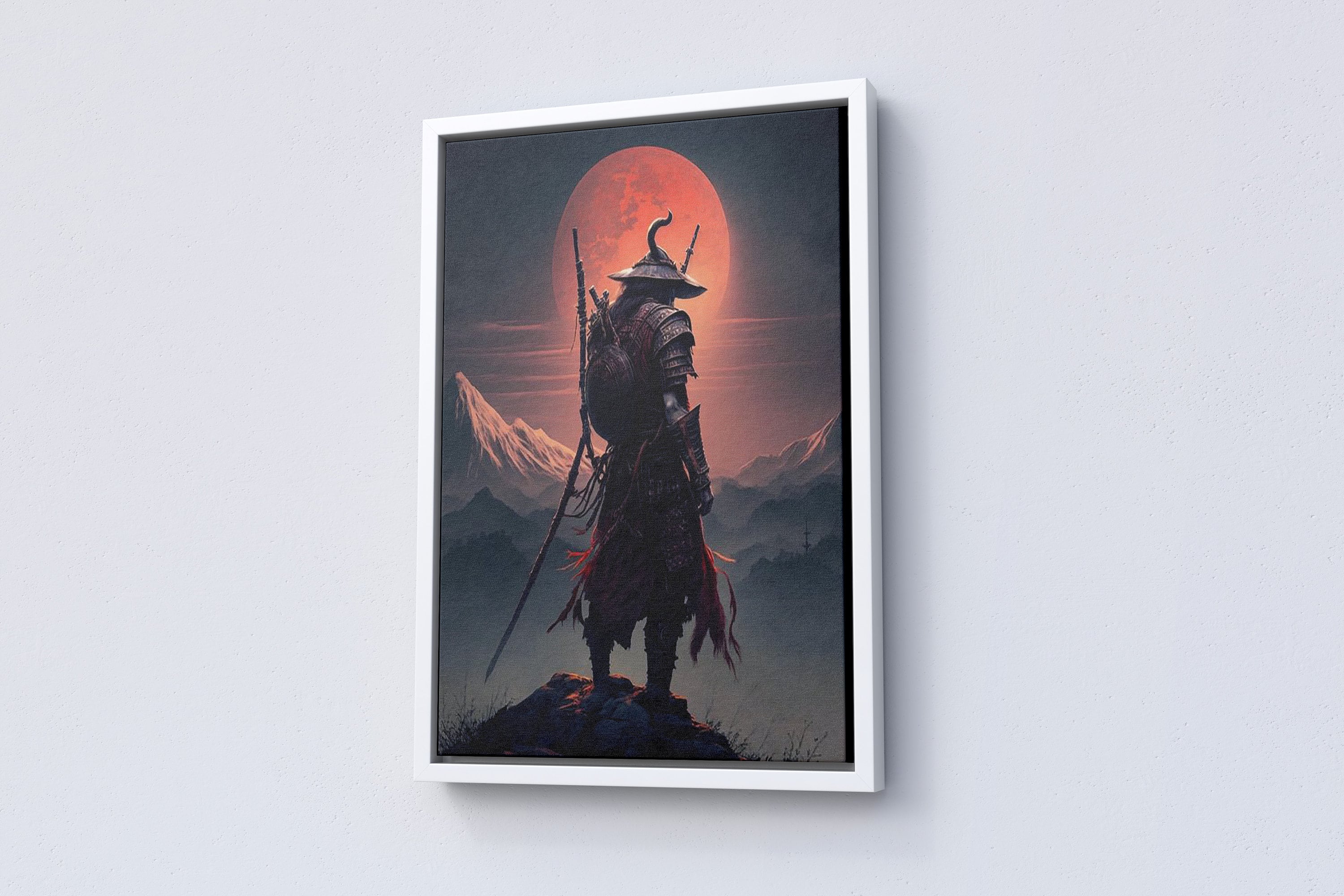 Ghost Of Tsushima Game Canvas Poster