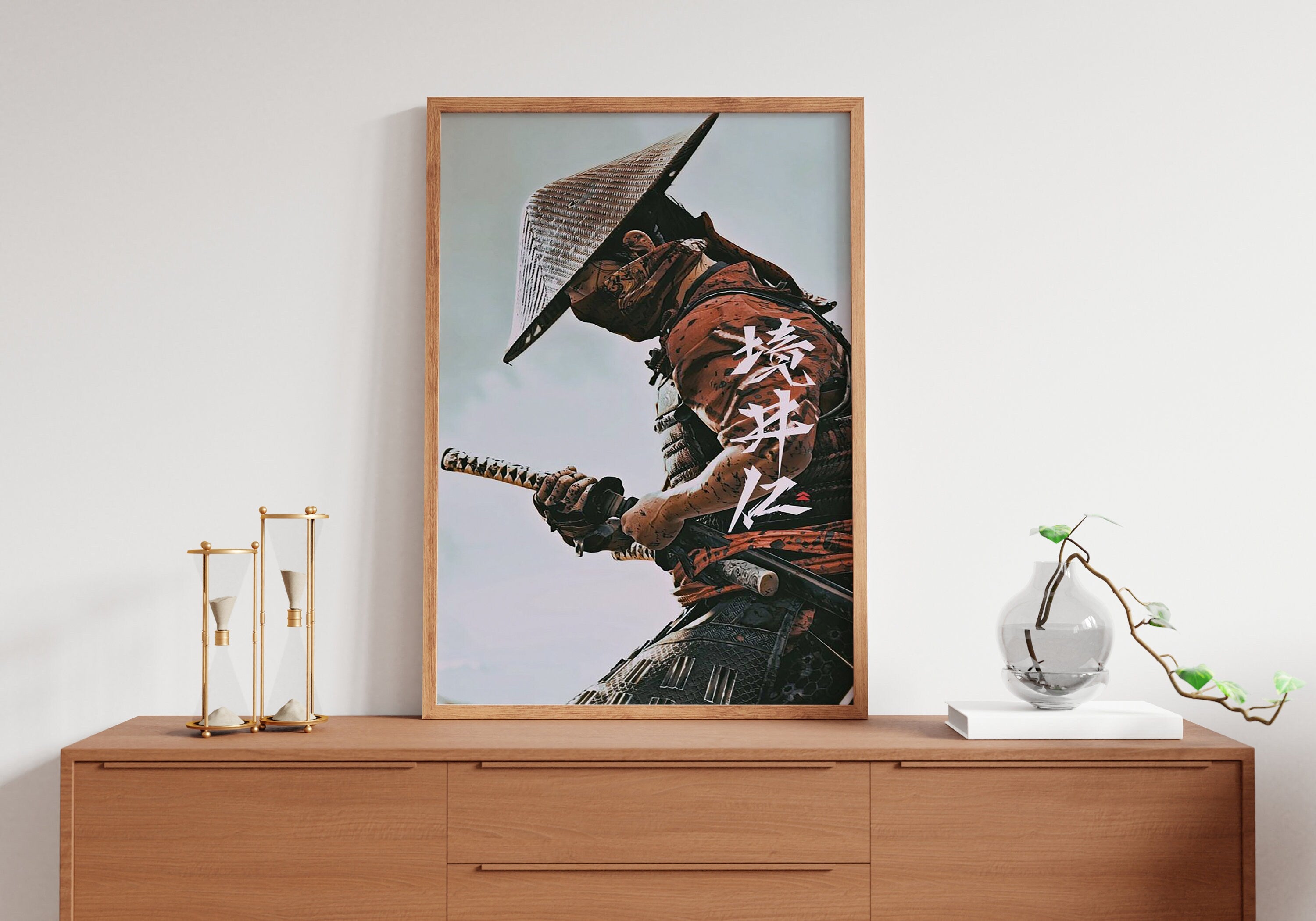 Ghost Of Tsushima Game Canvas Art