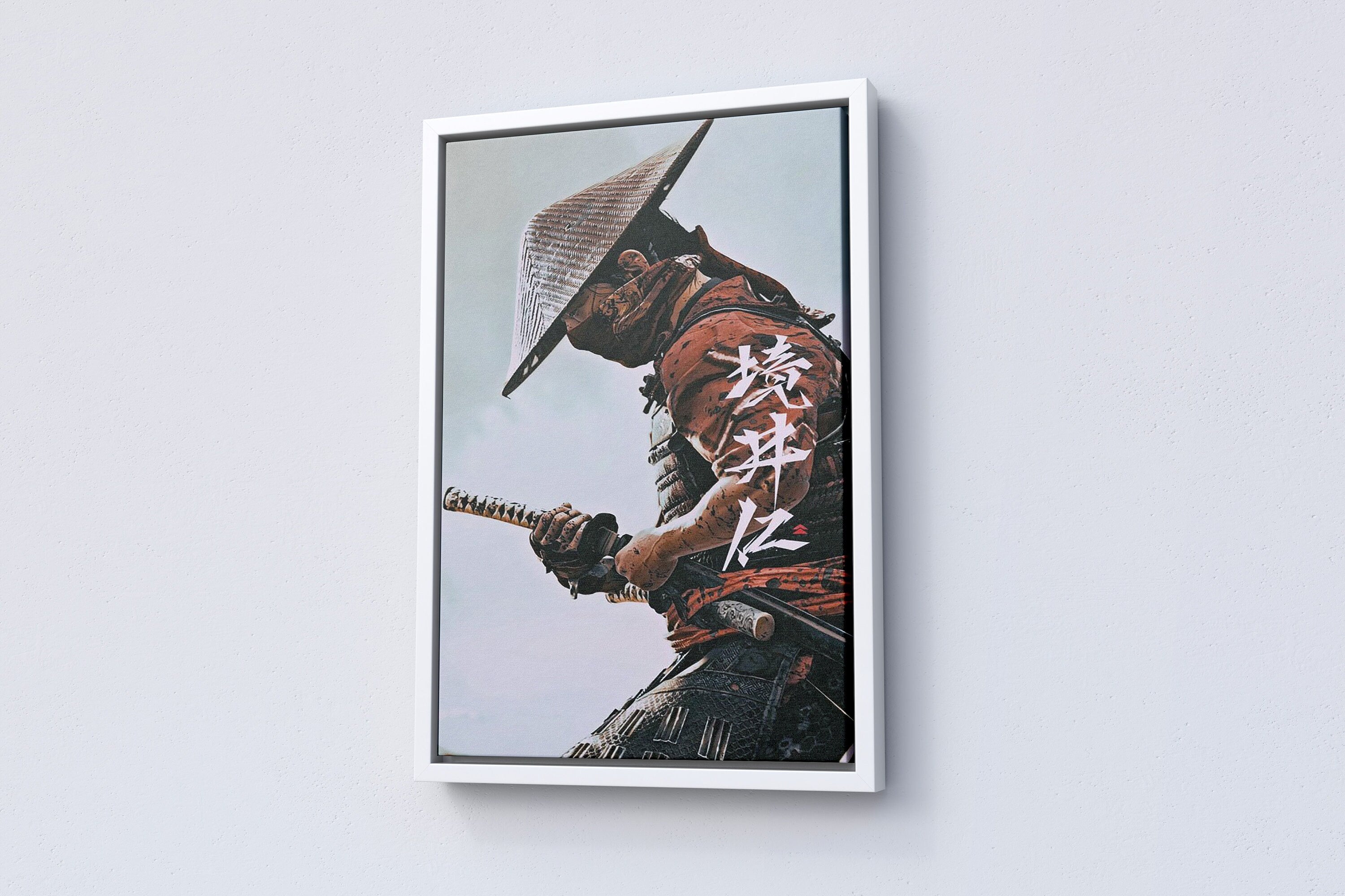 Ghost Of Tsushima Game Canvas Art