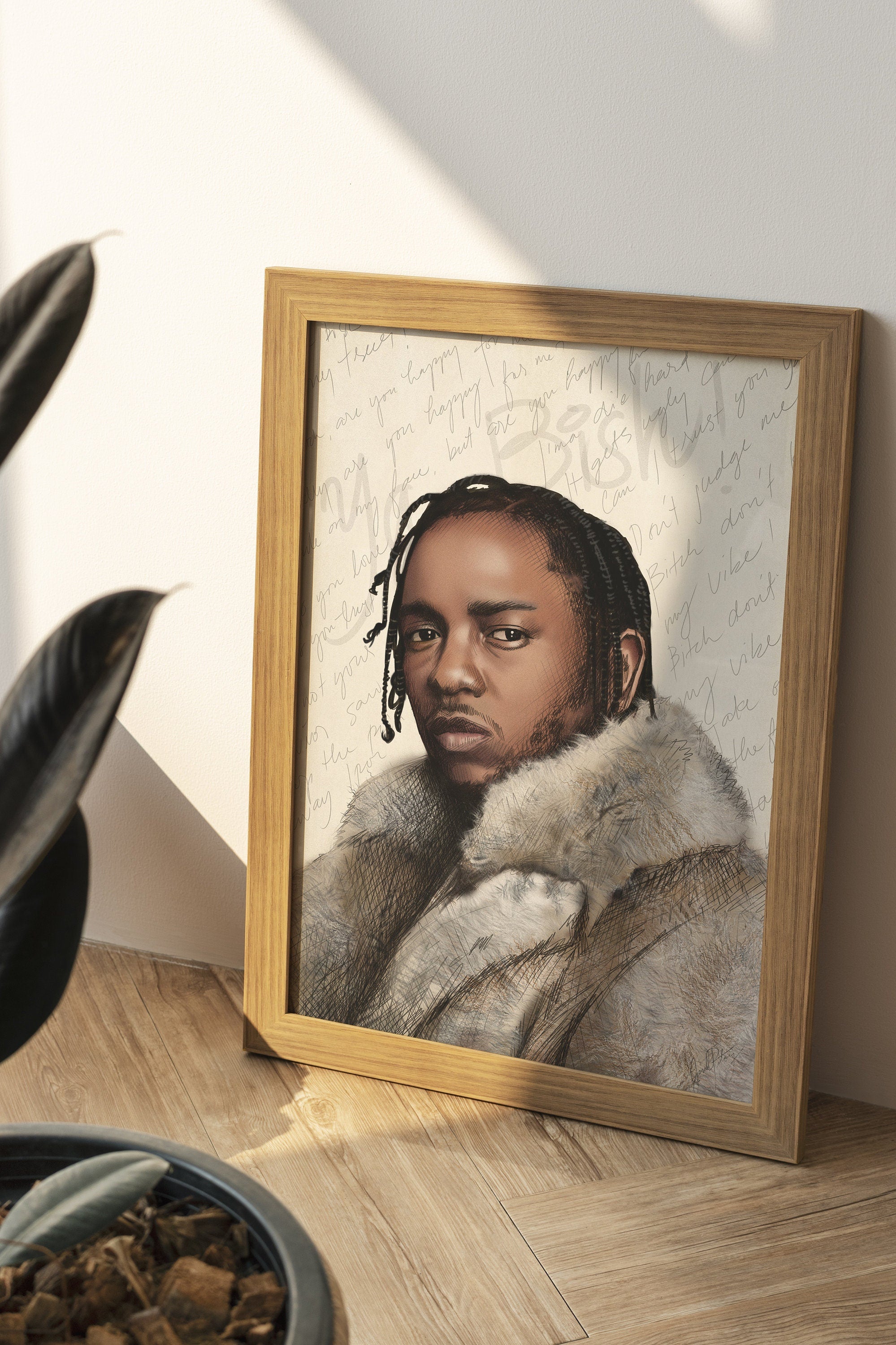 Kendrick Lamar Canvas Wall Art