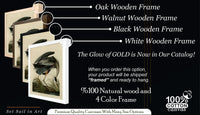 Audubon Blue Heron Canvas Art, Vintage Botanical Bird Print
